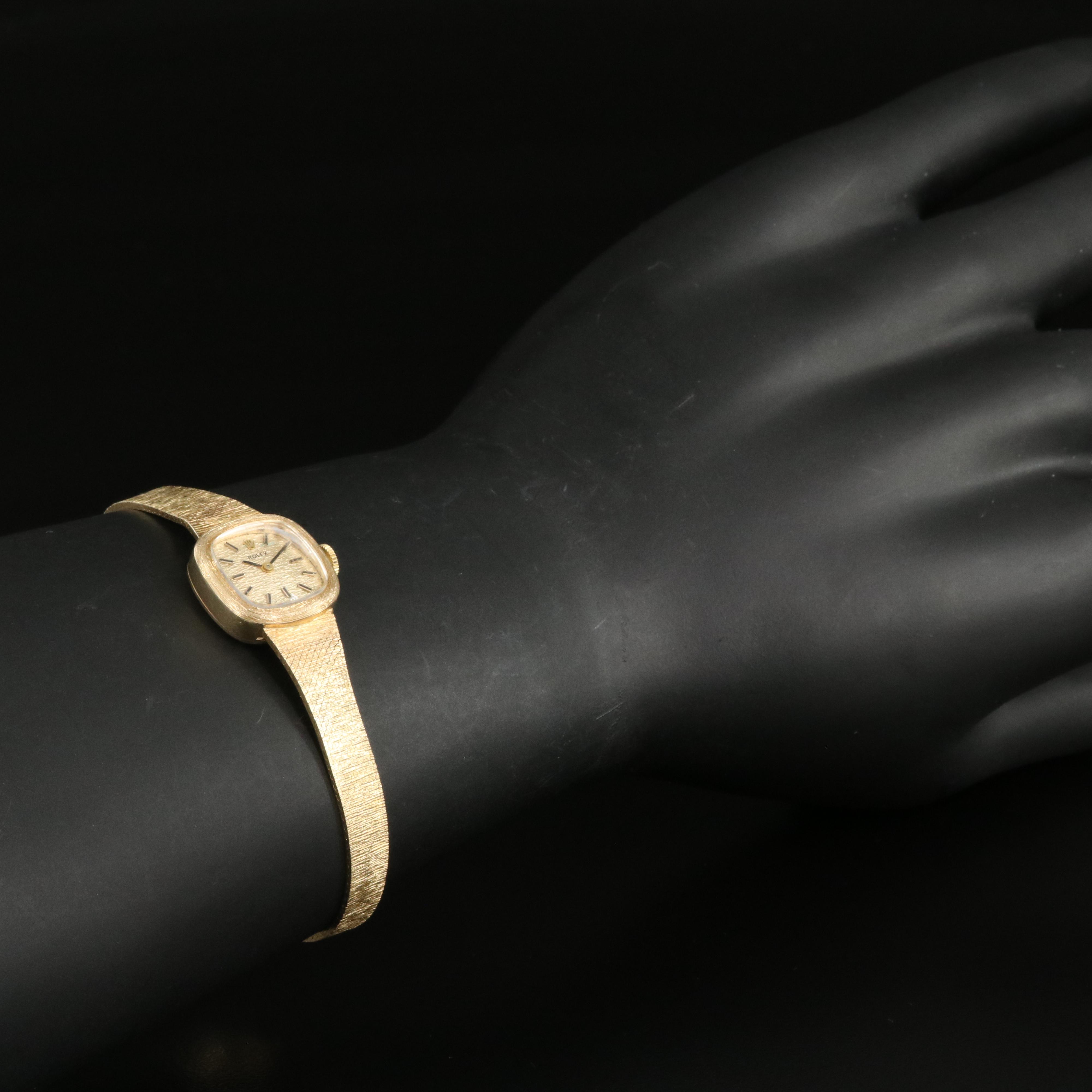 Rolex 14K Stem Wind Watch