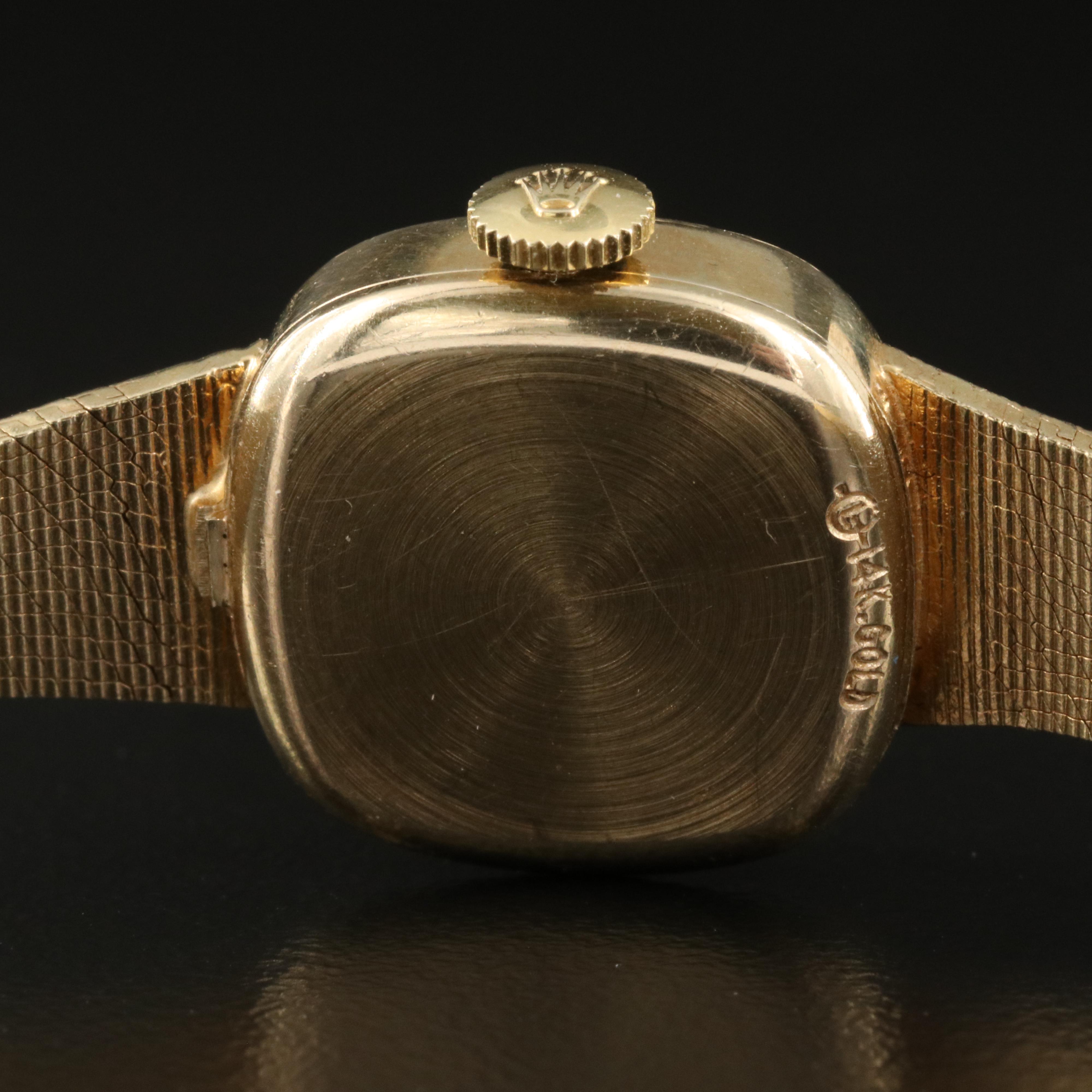 Rolex 14K Stem Wind Watch