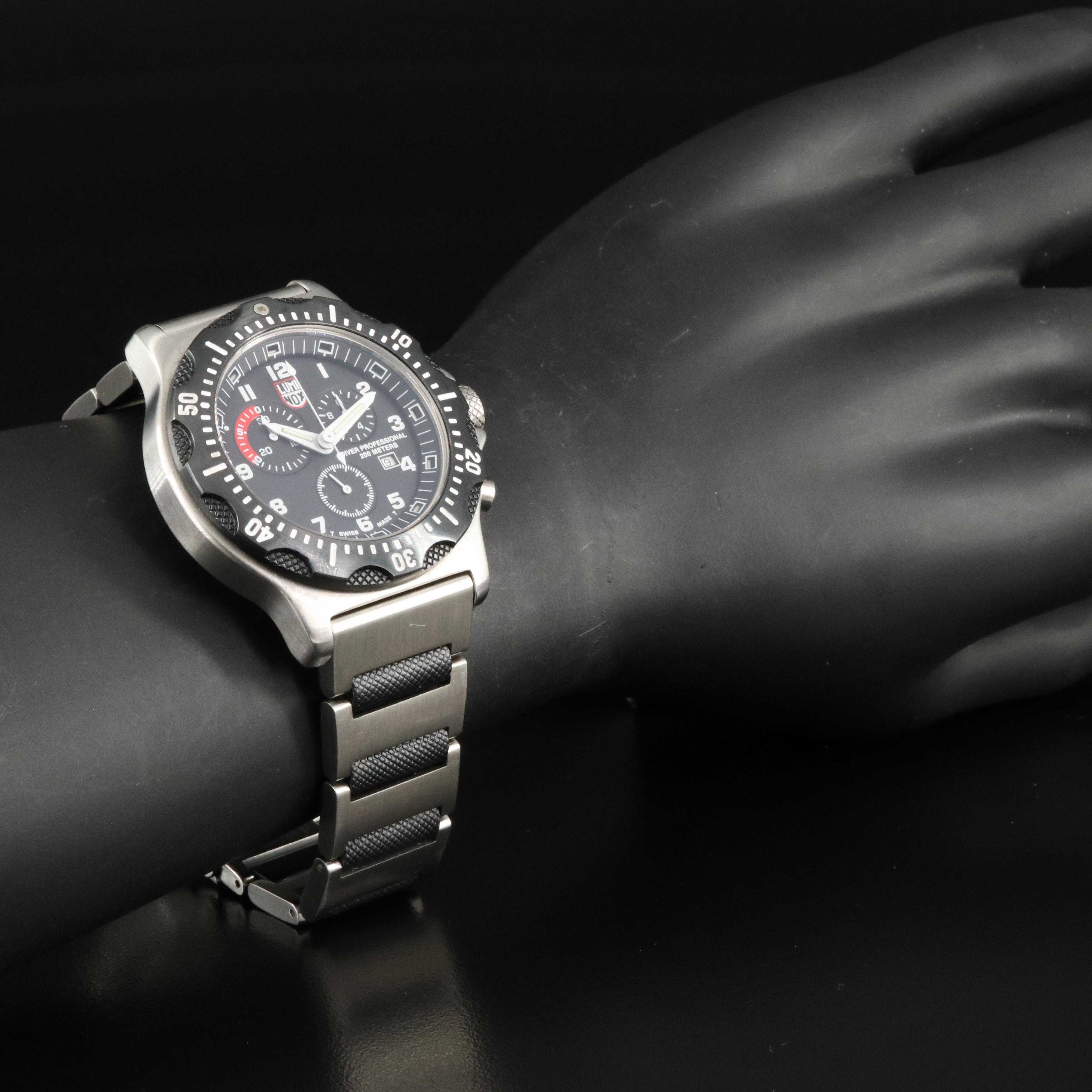 Luminox Series 8300 Diver Professional Stainless Steel Watch