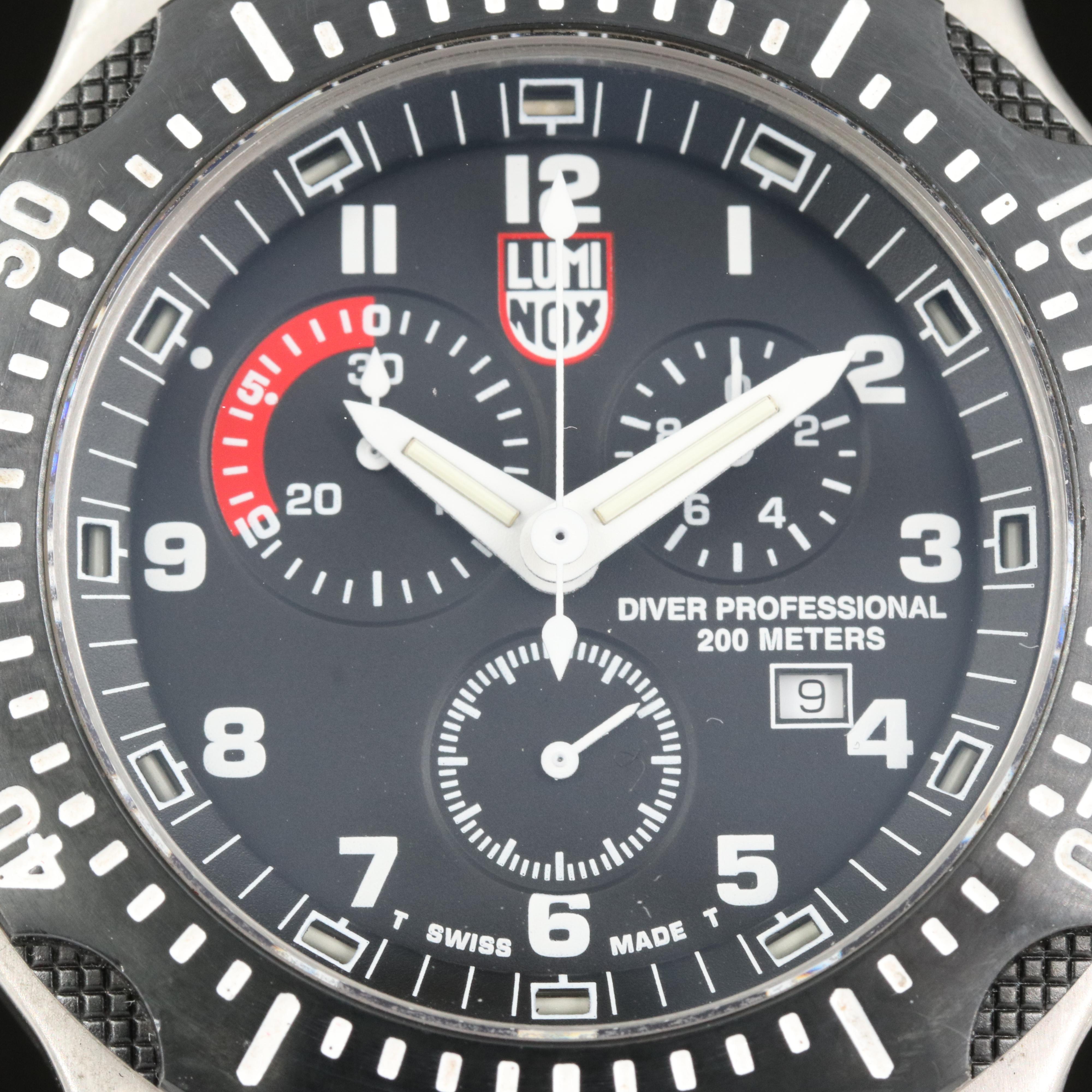 Luminox Series 8300 Diver Professional Stainless Steel Watch