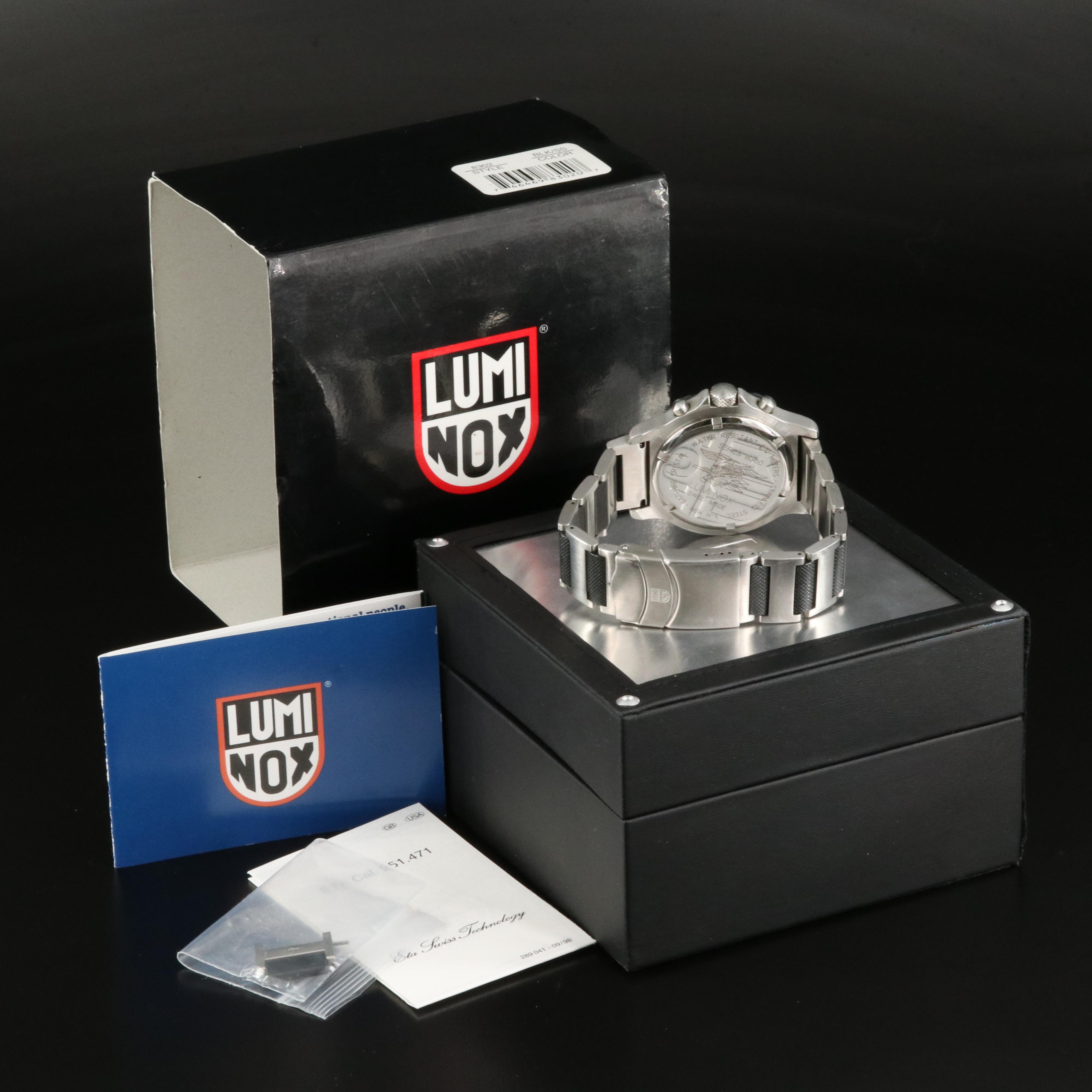 Luminox Series 8300 Diver Professional Stainless Steel Watch