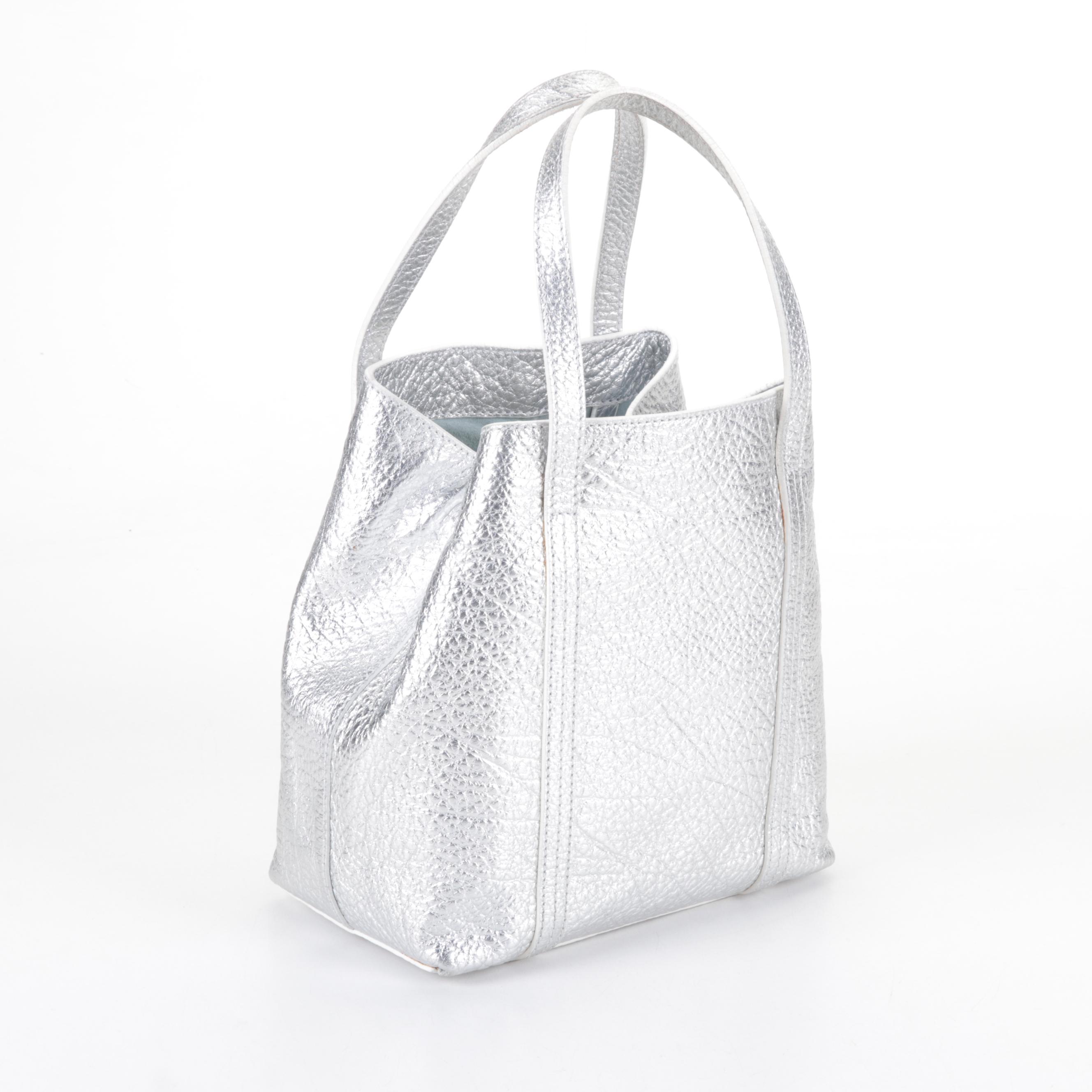 Prada and Giuseppe Zanotti Metallic Leather Sandals with Lambertson Truex Bag