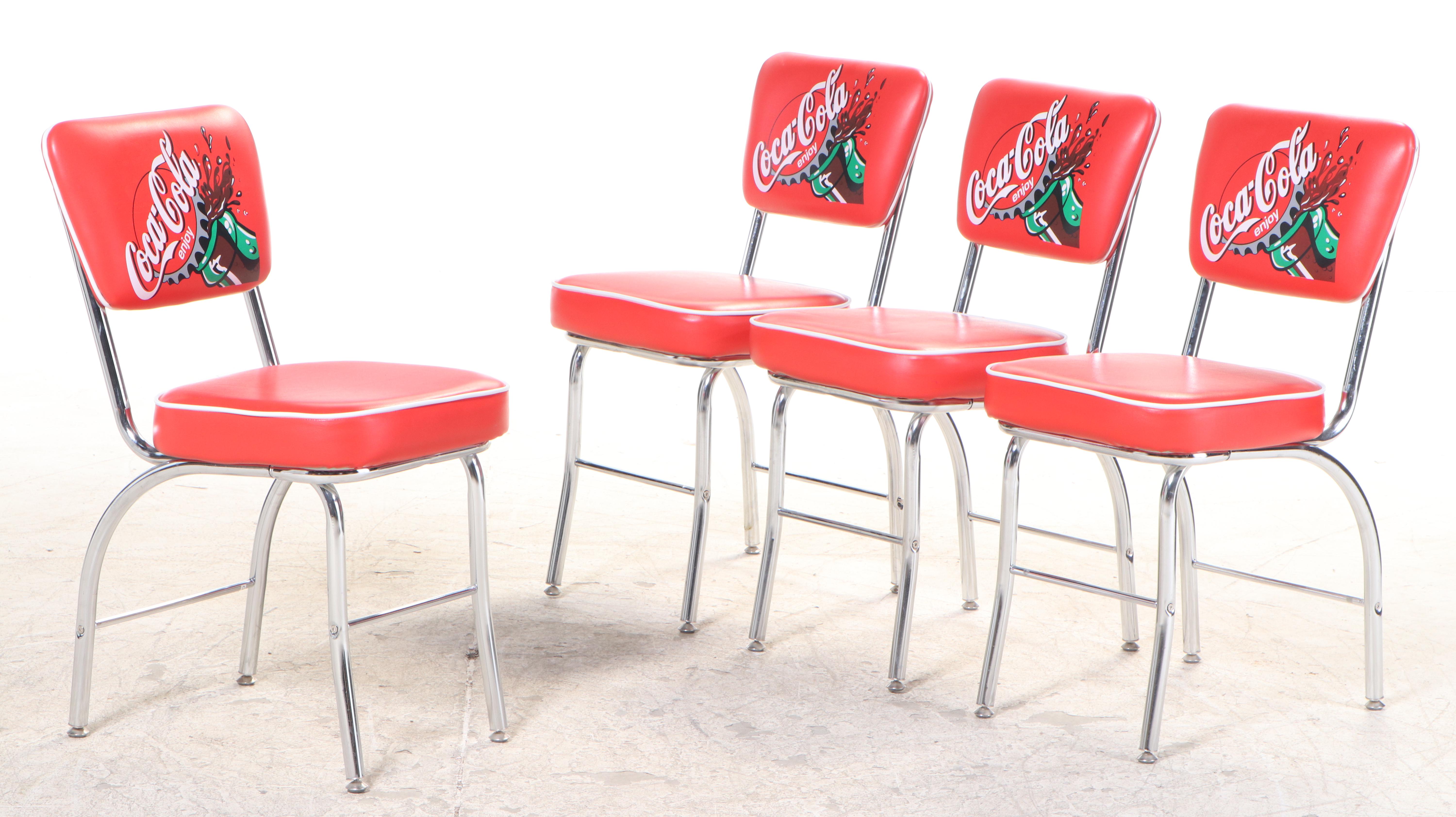 Coca-Cola Diner Style Kitchen Table and Chairs