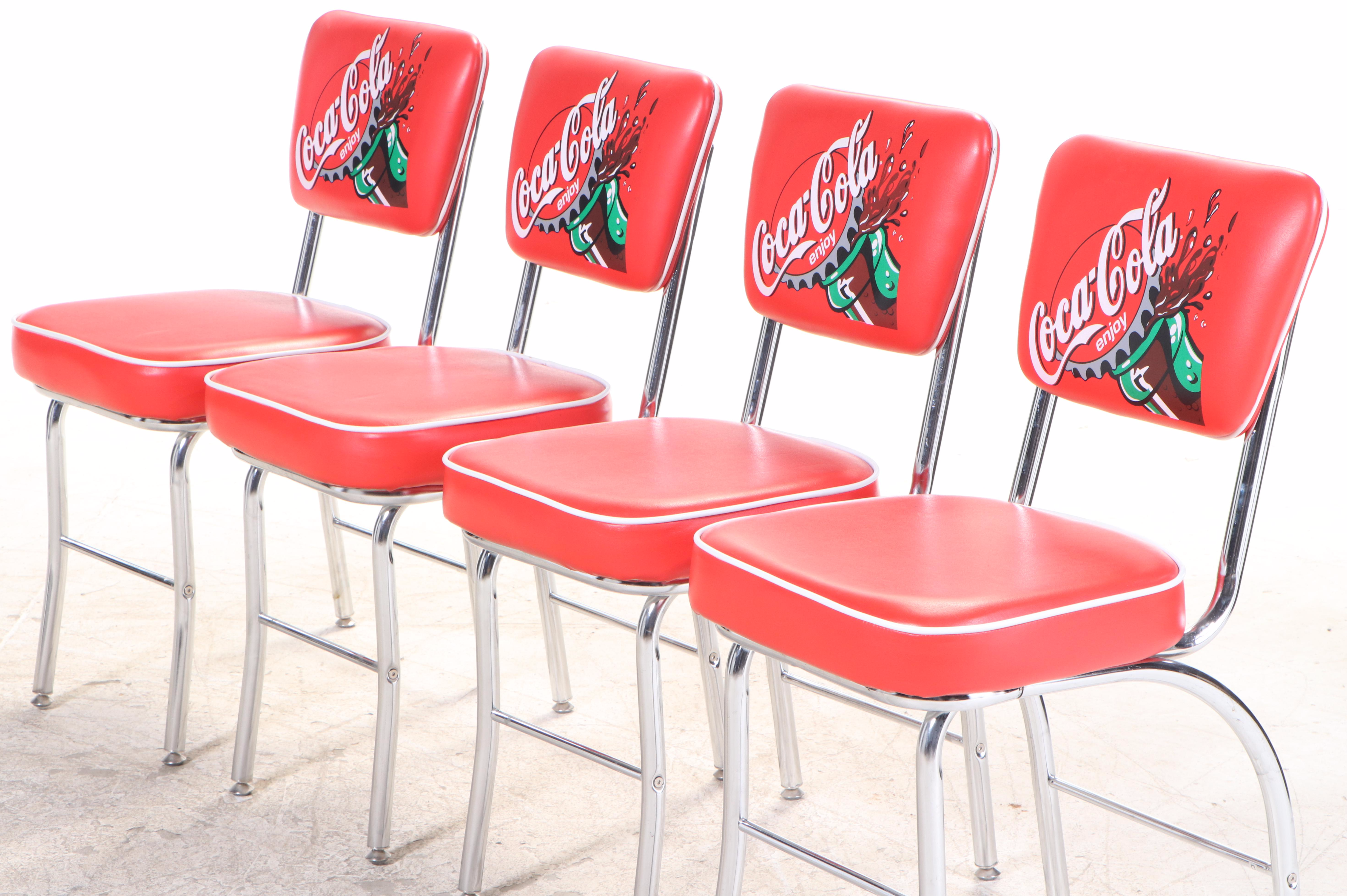 Coca-Cola Diner Style Kitchen Table and Chairs