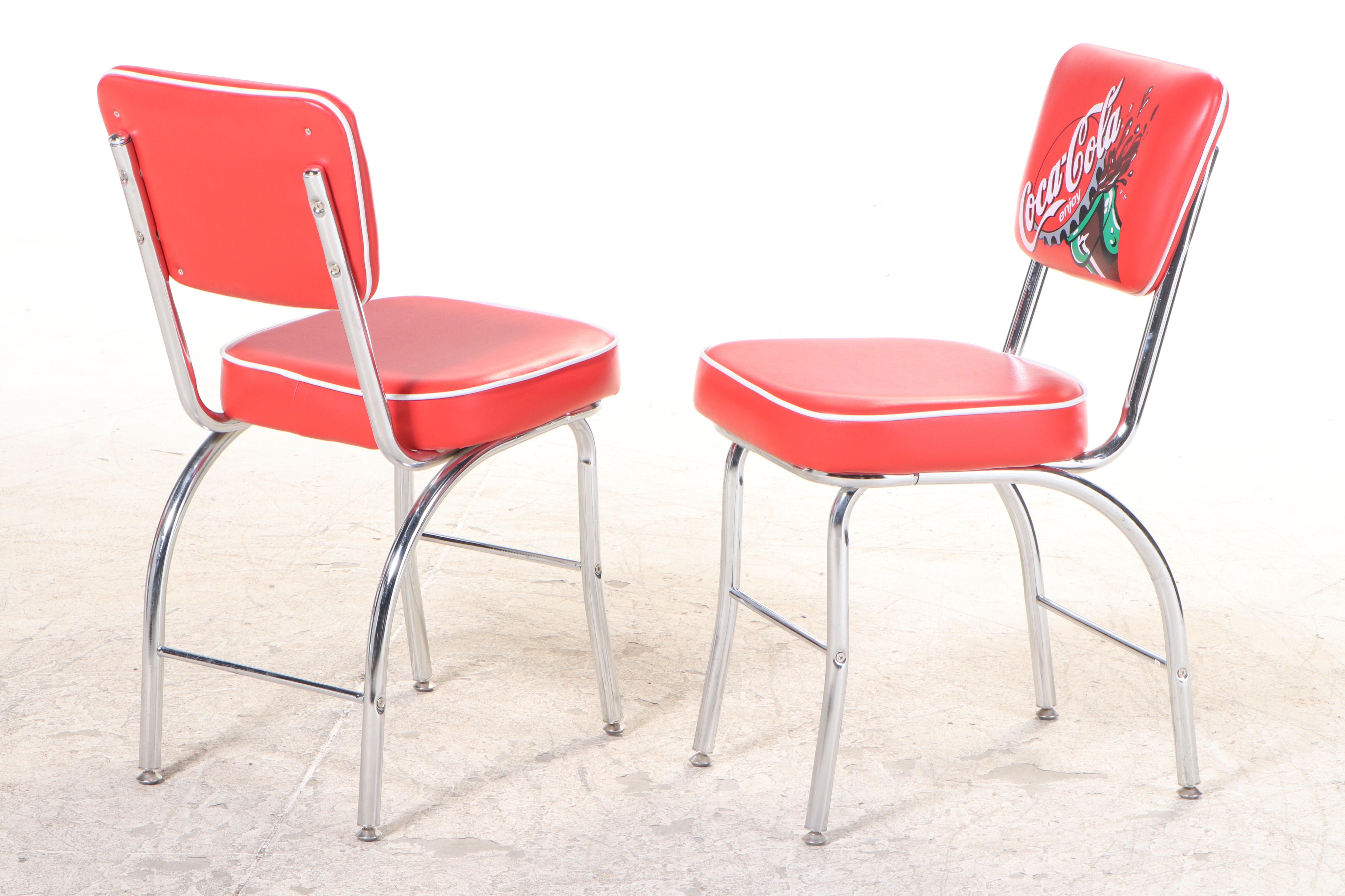 Coca-Cola Diner Style Kitchen Table and Chairs
