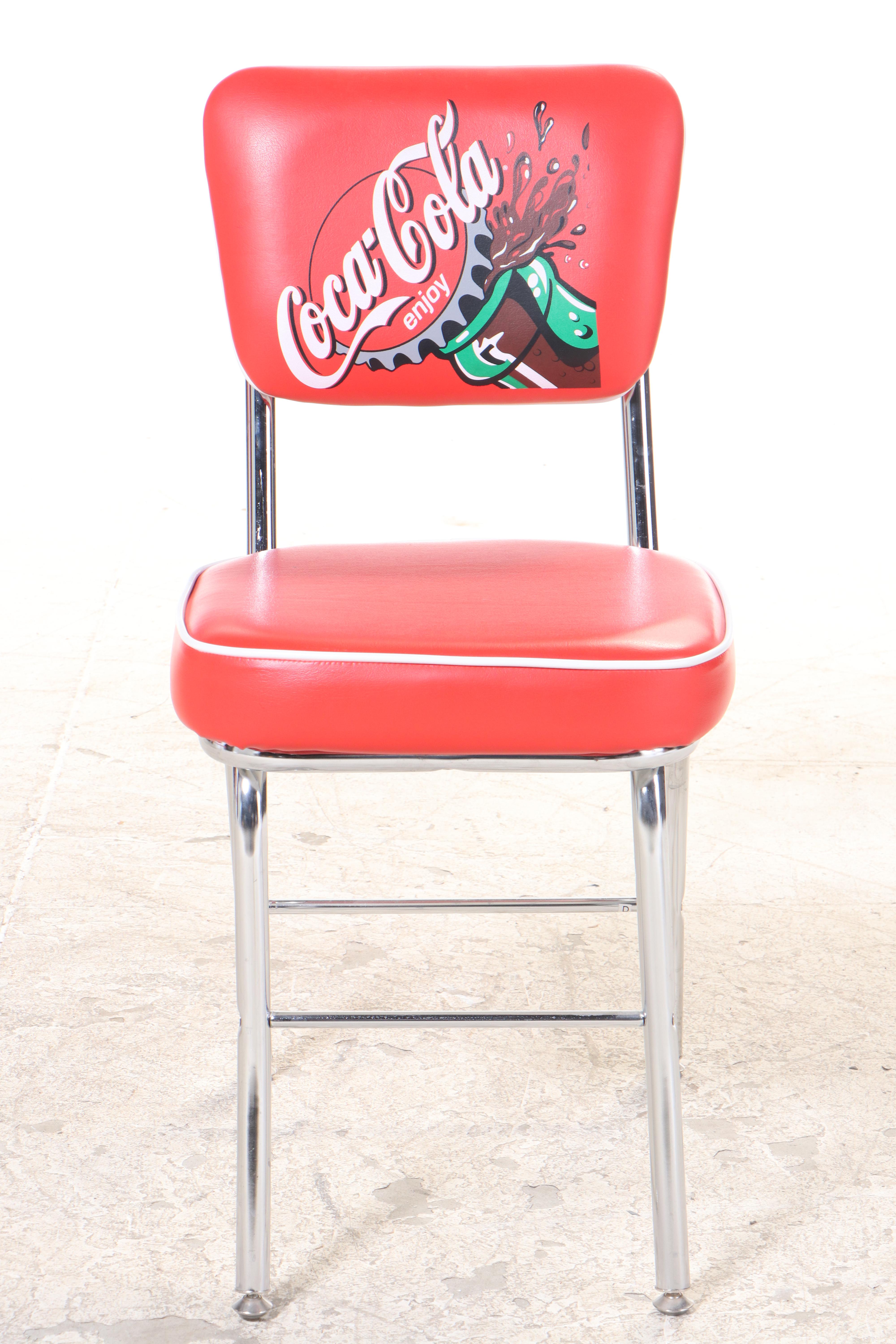 Coca-Cola Diner Style Kitchen Table and Chairs