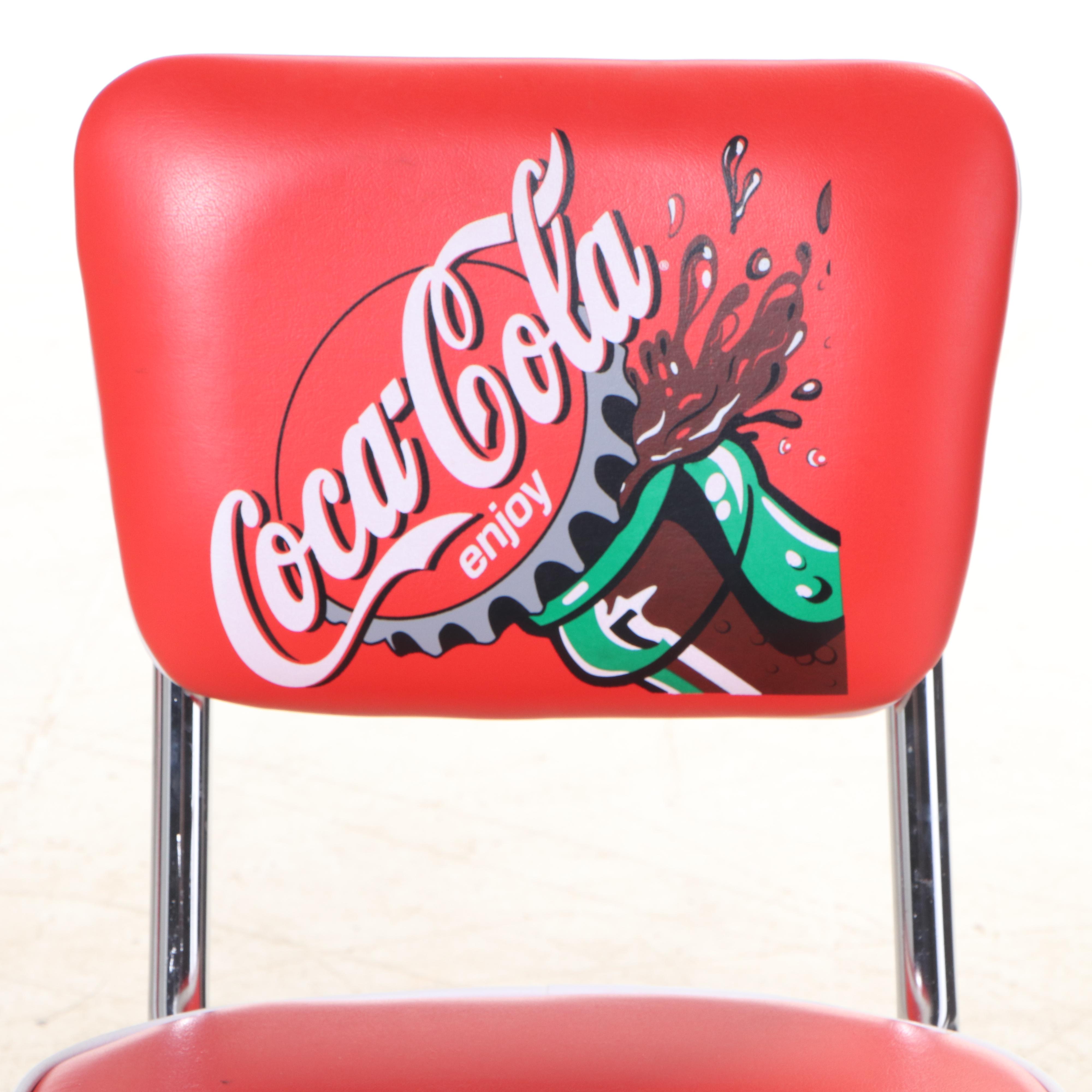 Coca-Cola Diner Style Kitchen Table and Chairs