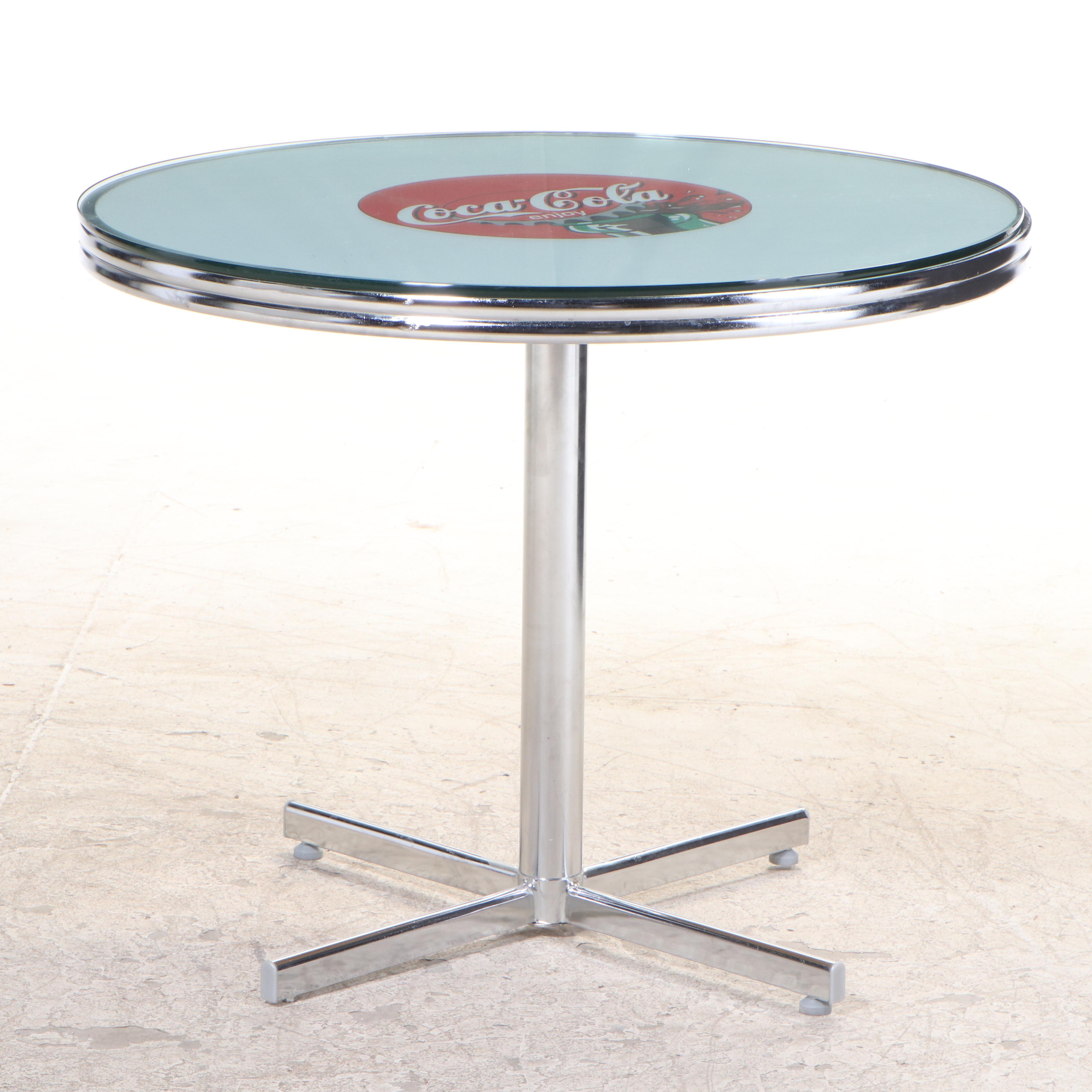 Coca-Cola Diner Style Kitchen Table and Chairs