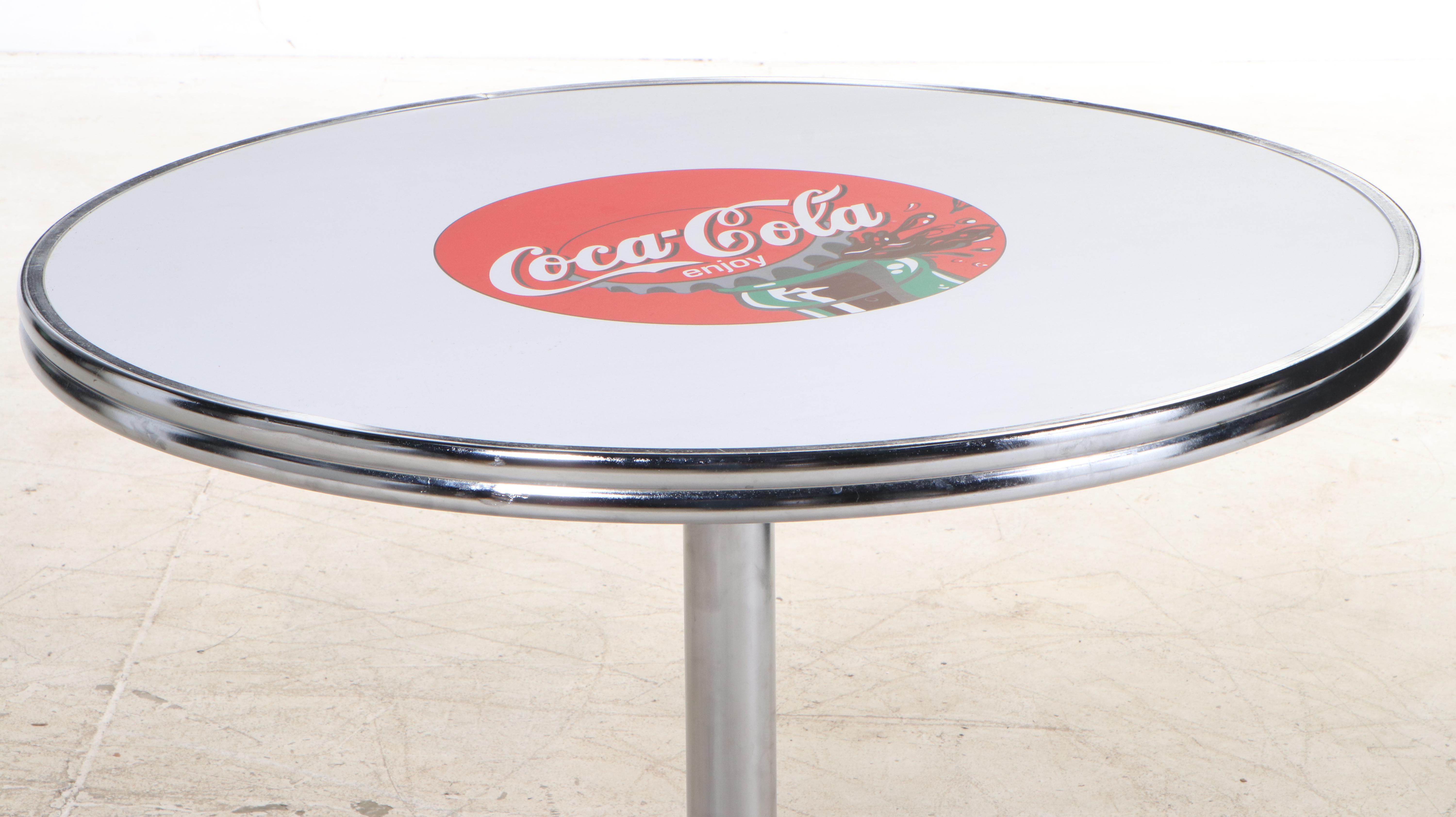 Coca-Cola Diner Style Kitchen Table and Chairs