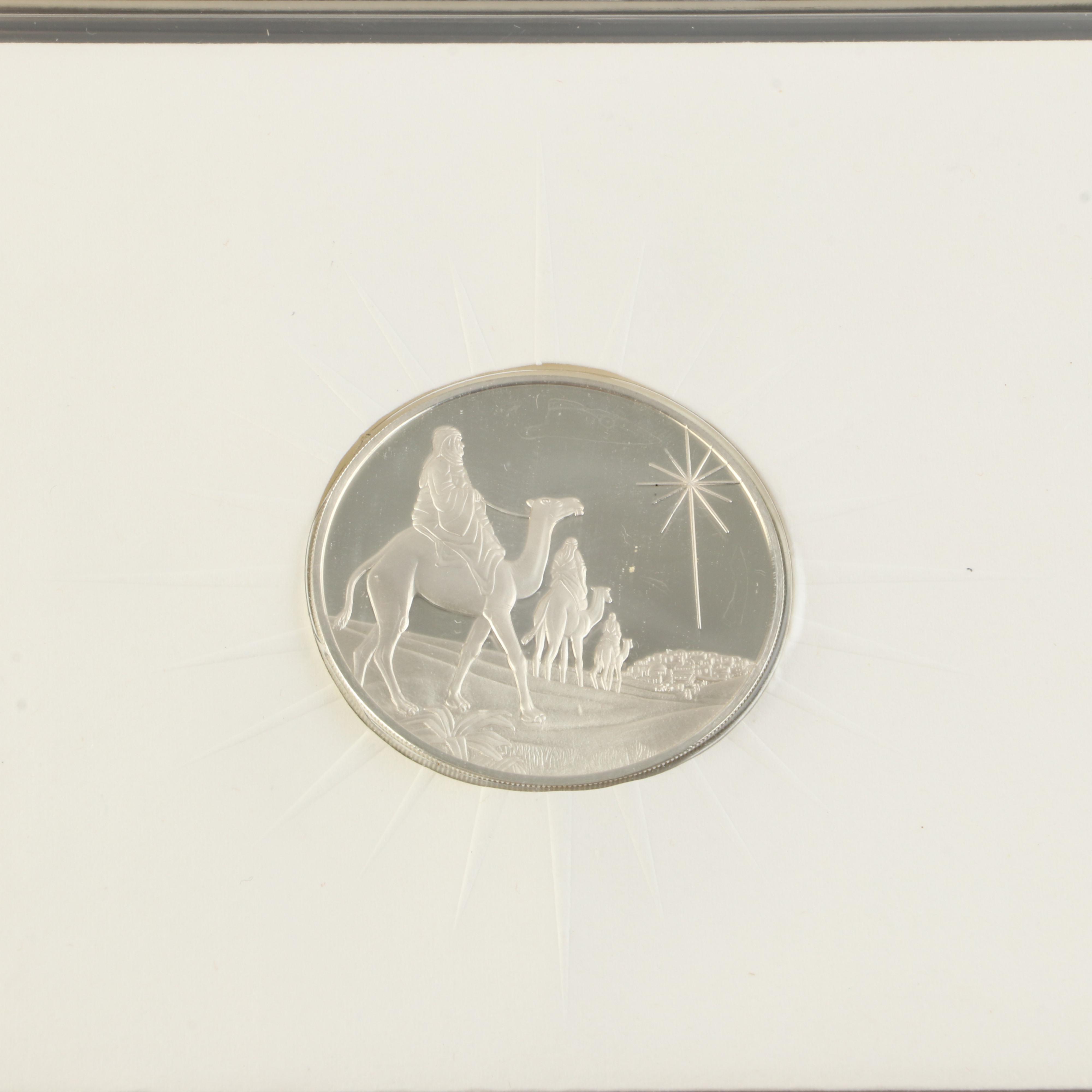 Two Postmasters of America Collection of Medallic First Day Cover Albums