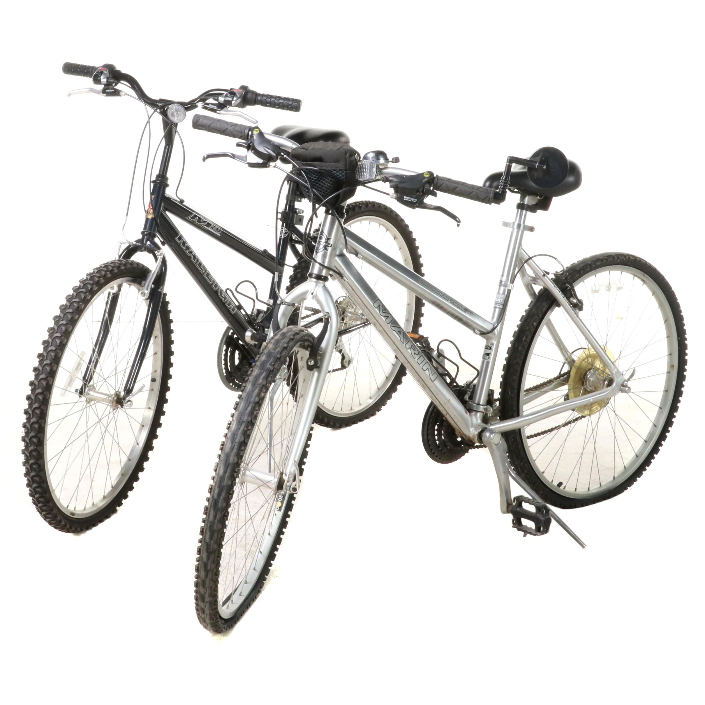 Raleigh M20 Mountain Bike Plus Marin Madrone Trail Example