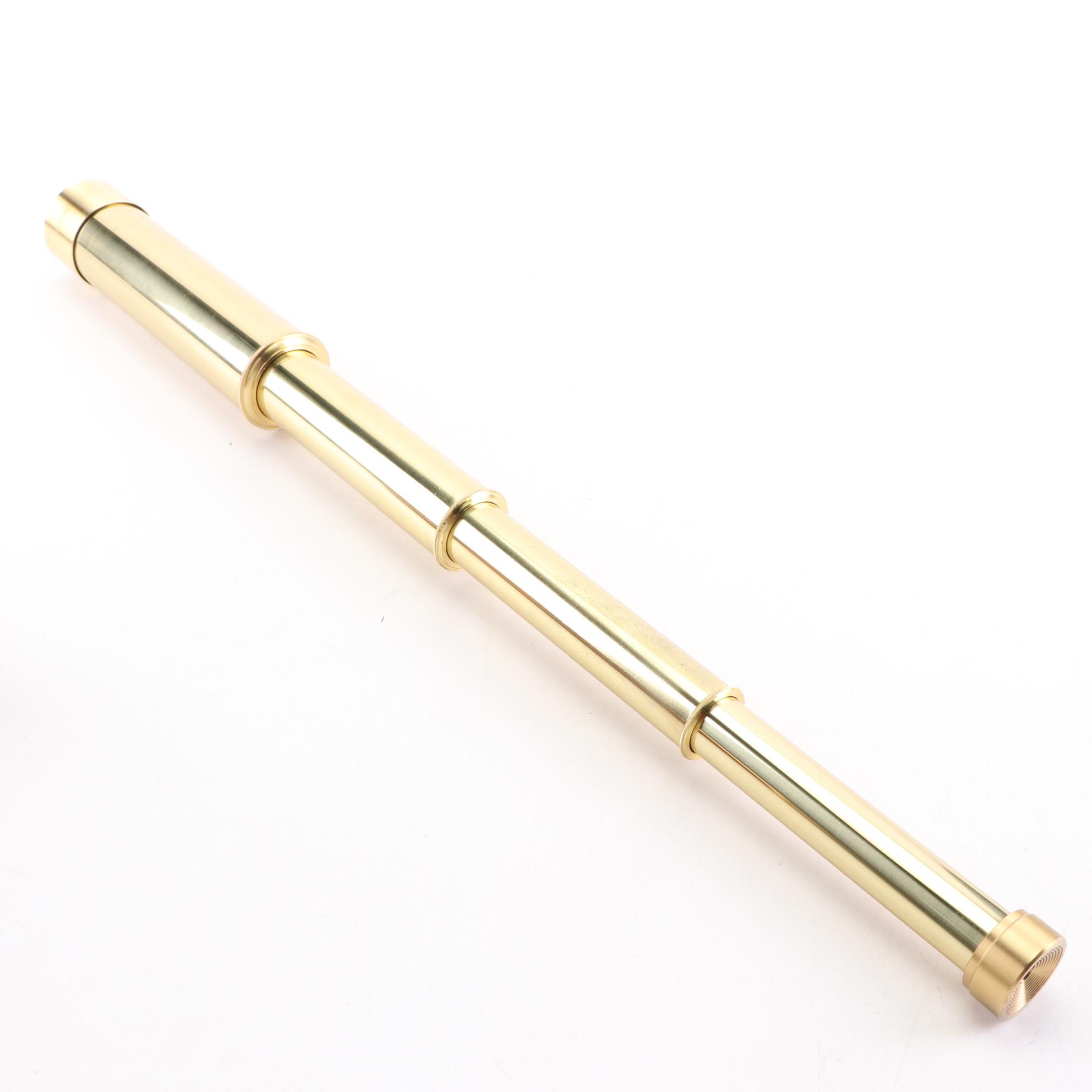 Commemorative "Return of Halley's Comet" Brass Telescope, 1985-1986