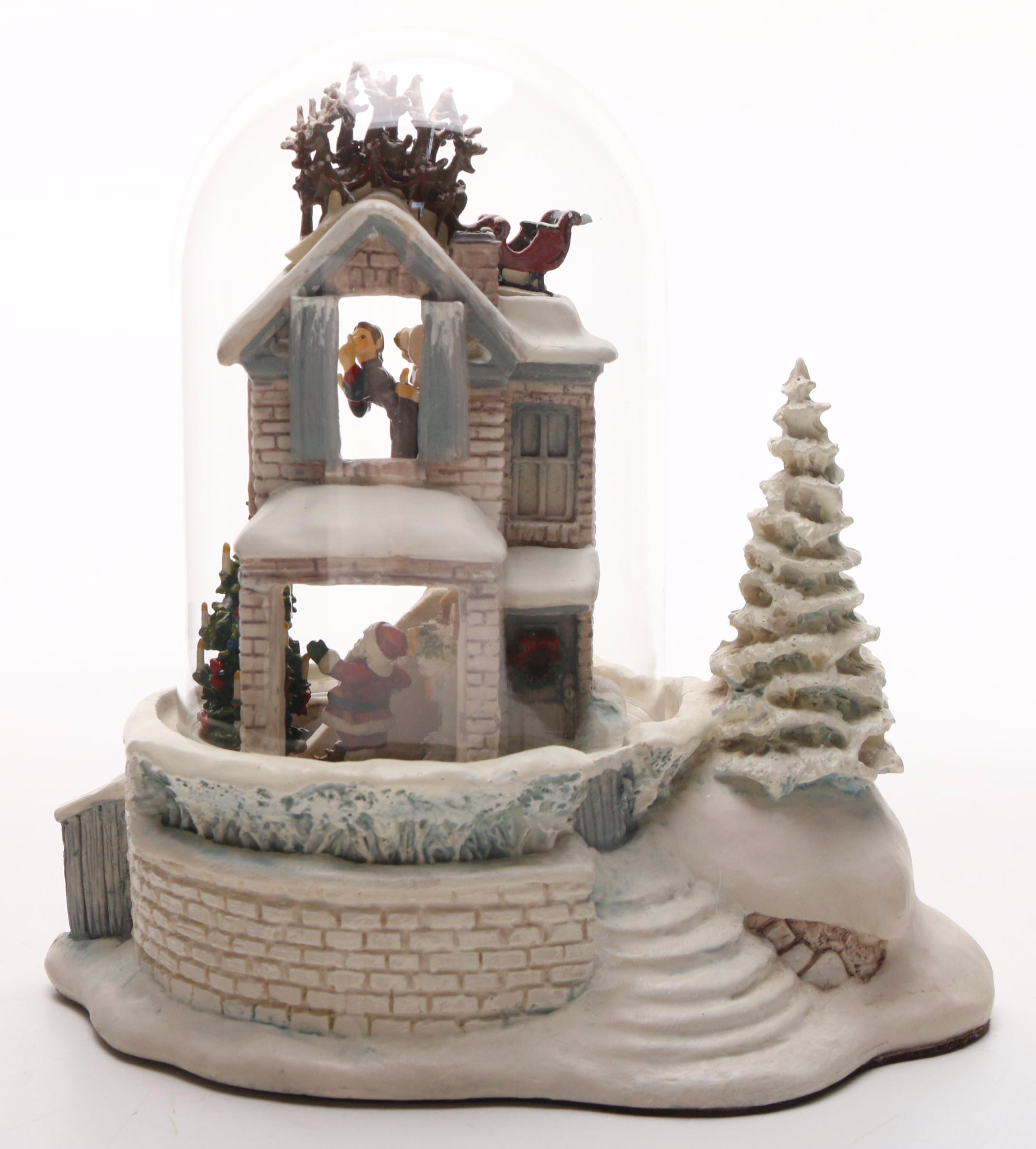 Robert Olszewski for Goebel The Night Before Christmas Series Miniature Display