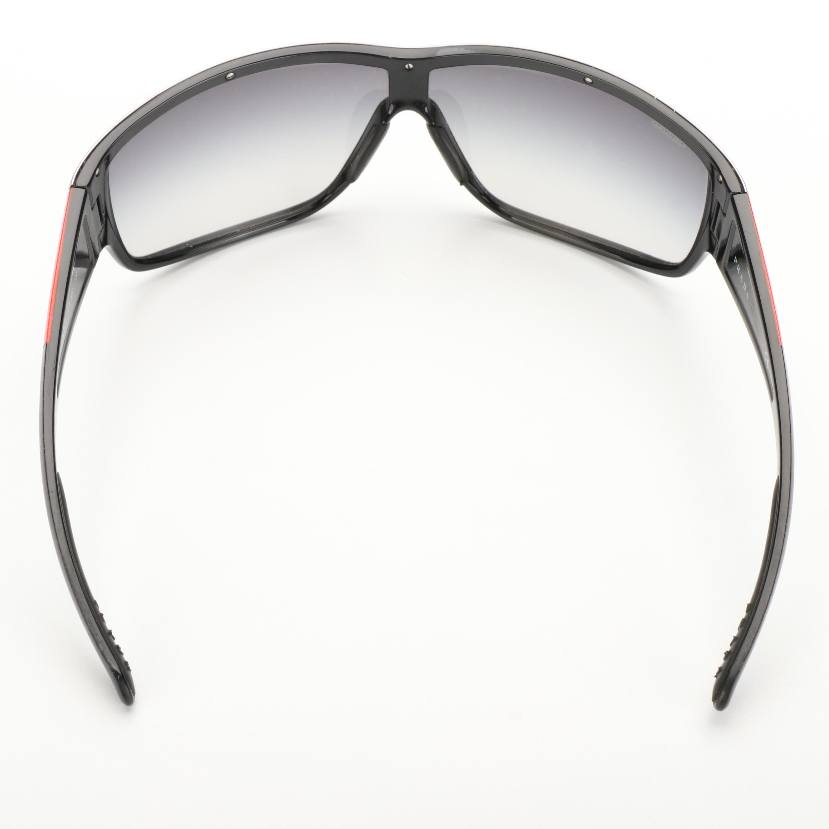 Prada Sport Wrap Style Sunglasses with Case