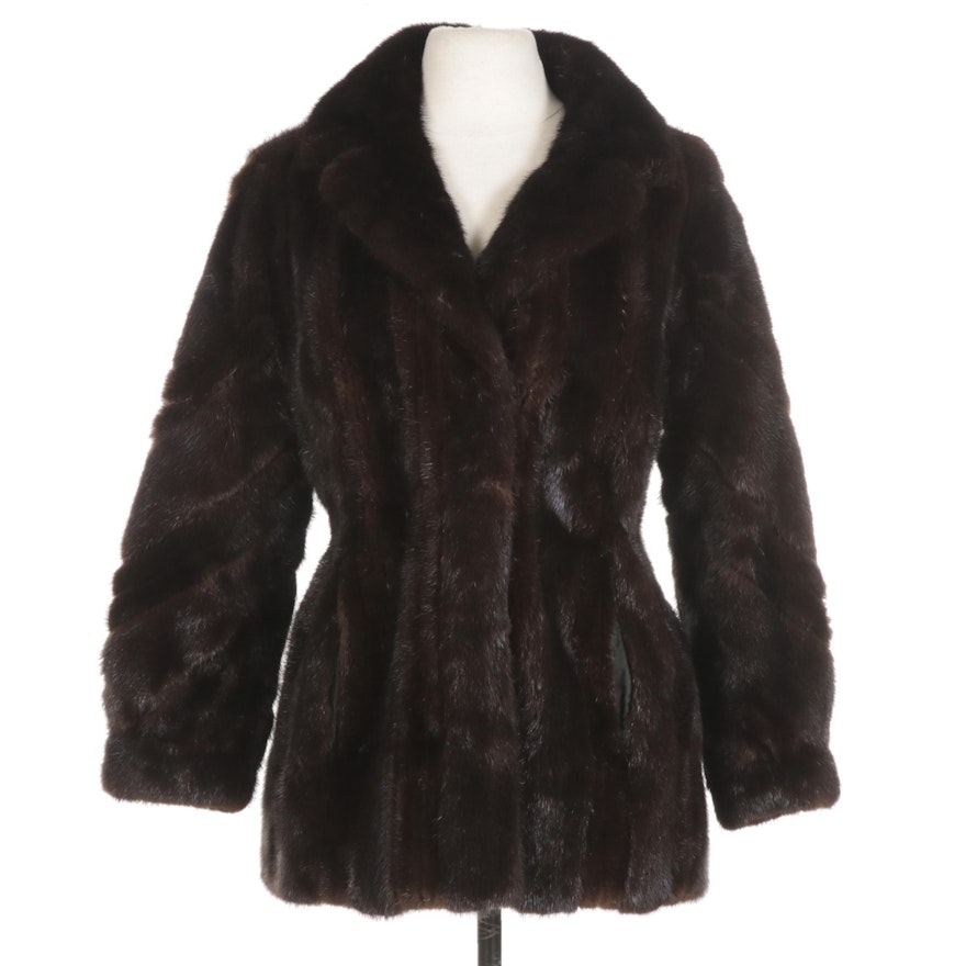 Blackglama Ranch Mink Fur Jacket from Diutsh Furs