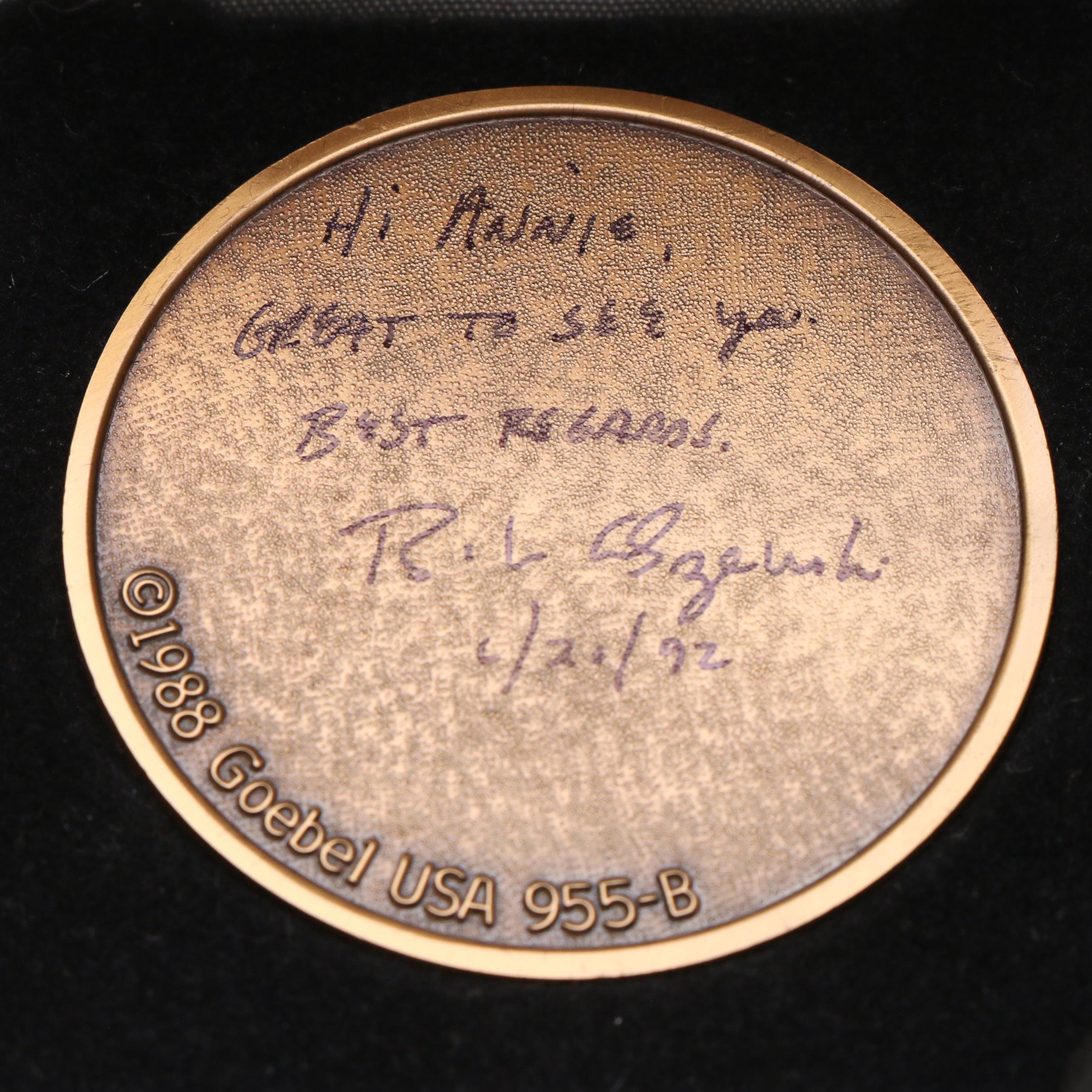 Robert Olszewski Historical Collection and Other Bronze Miniatures with Medal