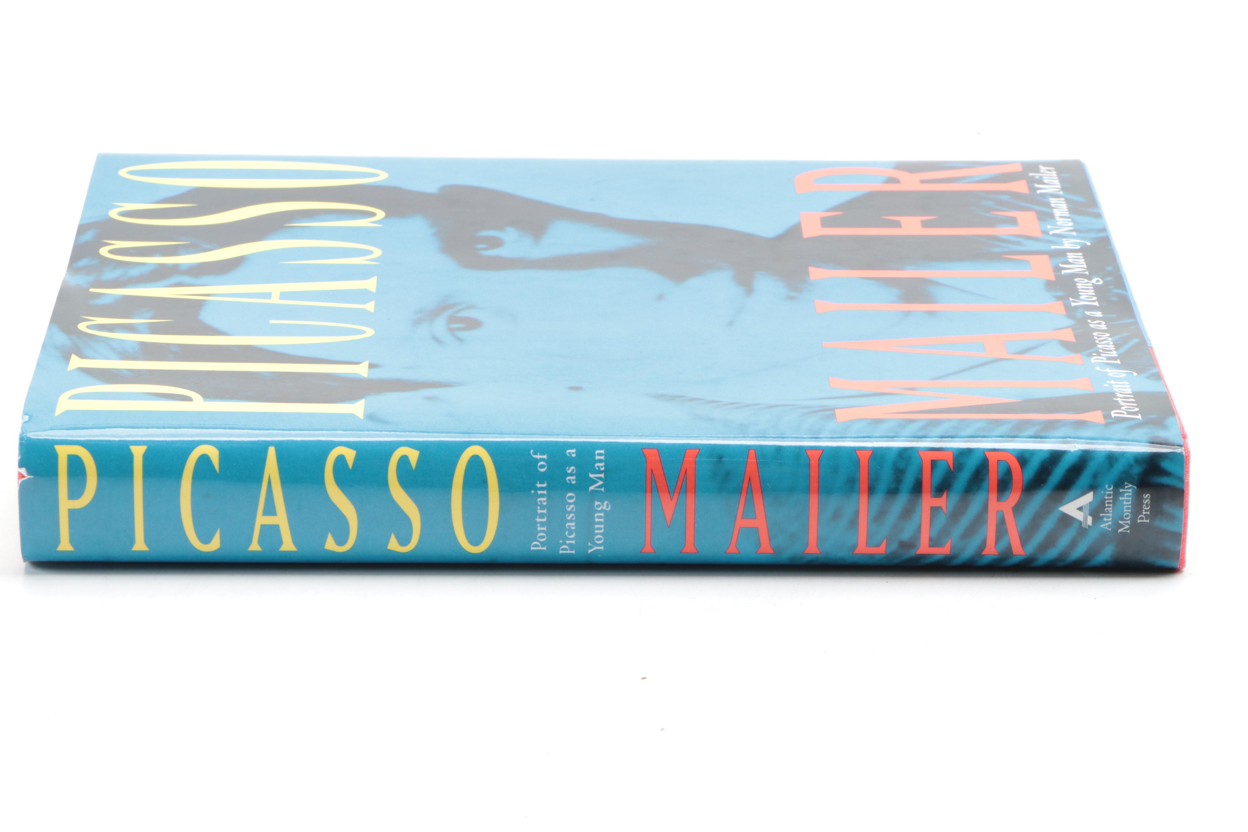 First Edition "Portrait of Picasso as a Young Man" by Norman Mailer, 1995