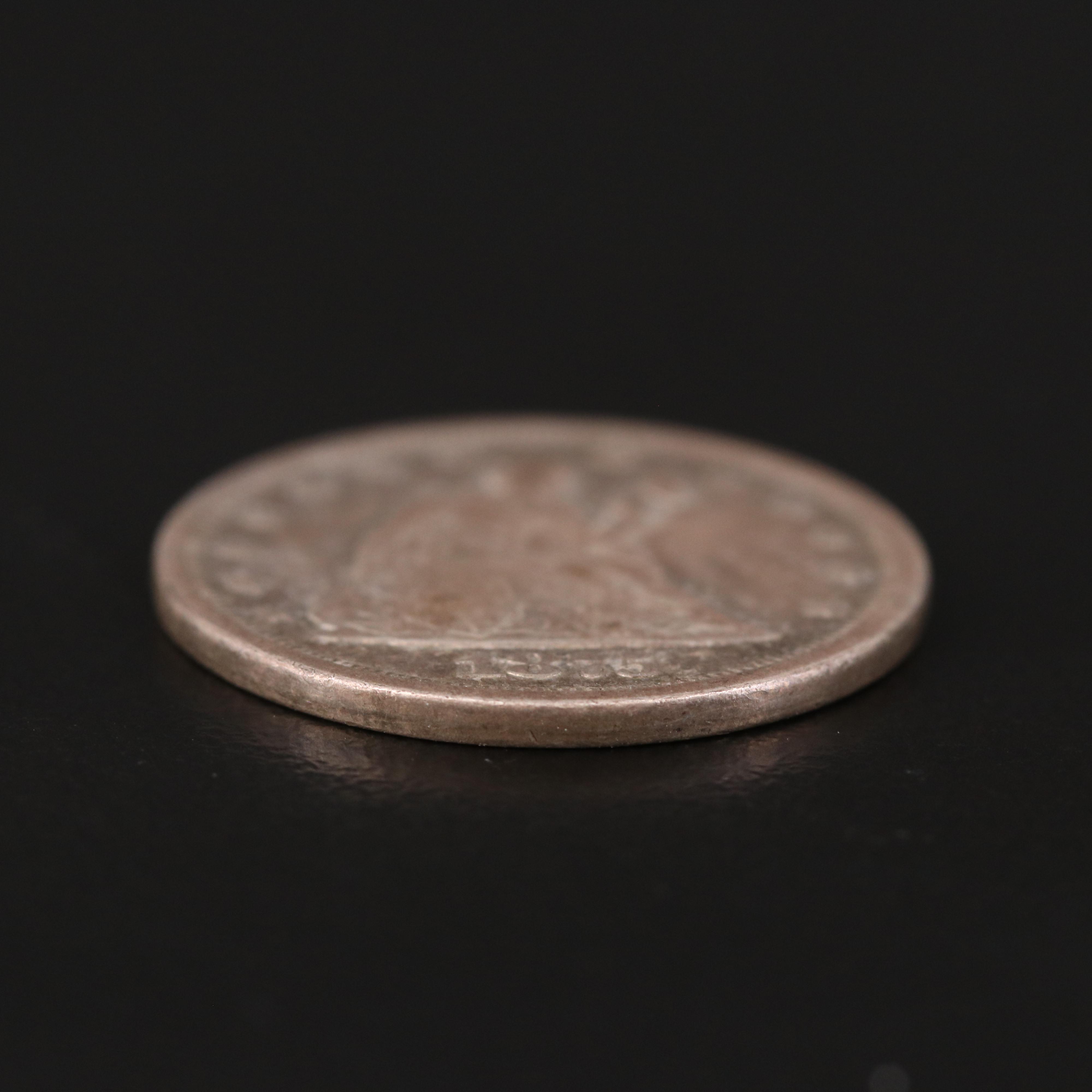 1875-S Seated Liberty Twenty Cent Silver Coin