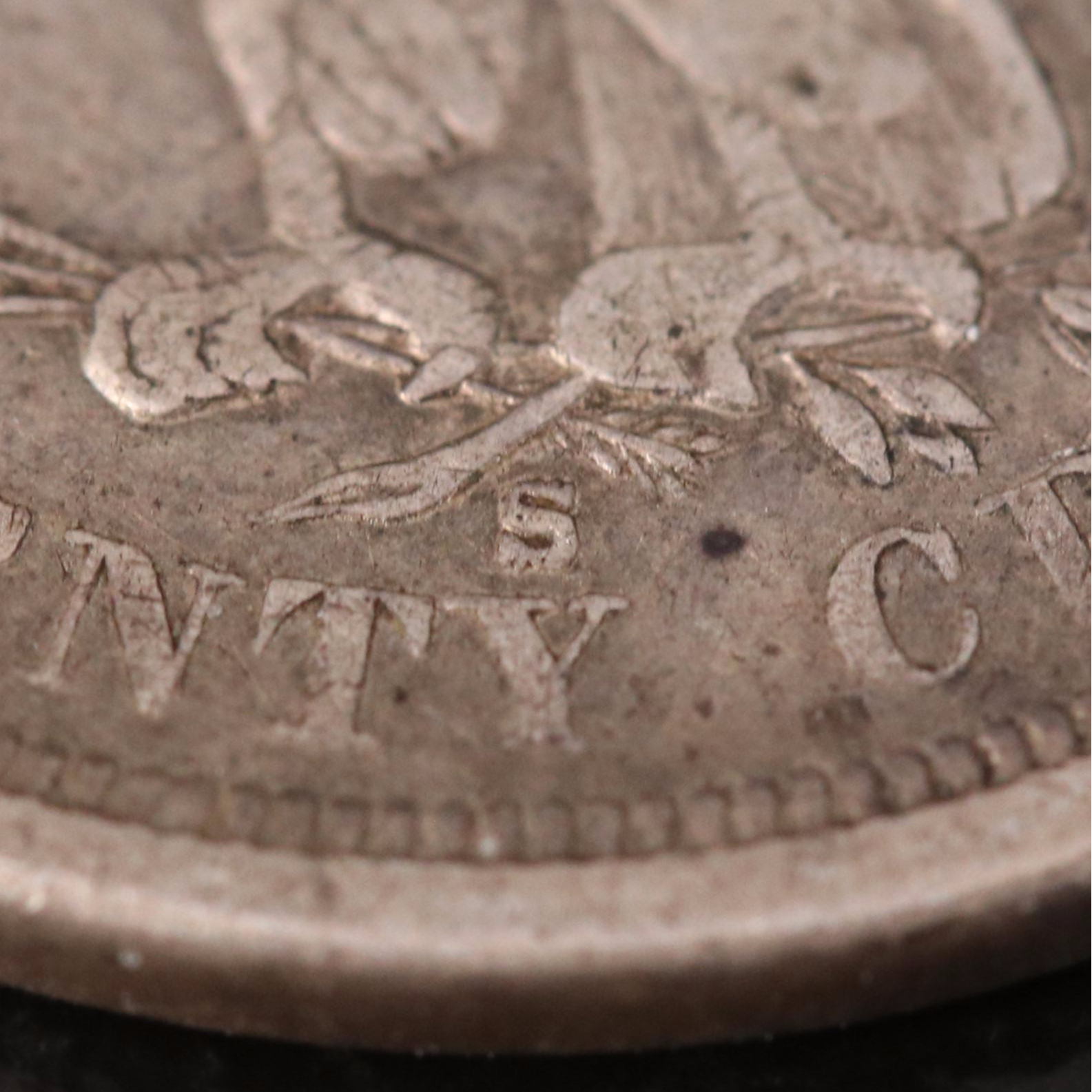 1875-S Seated Liberty Twenty Cent Silver Coin