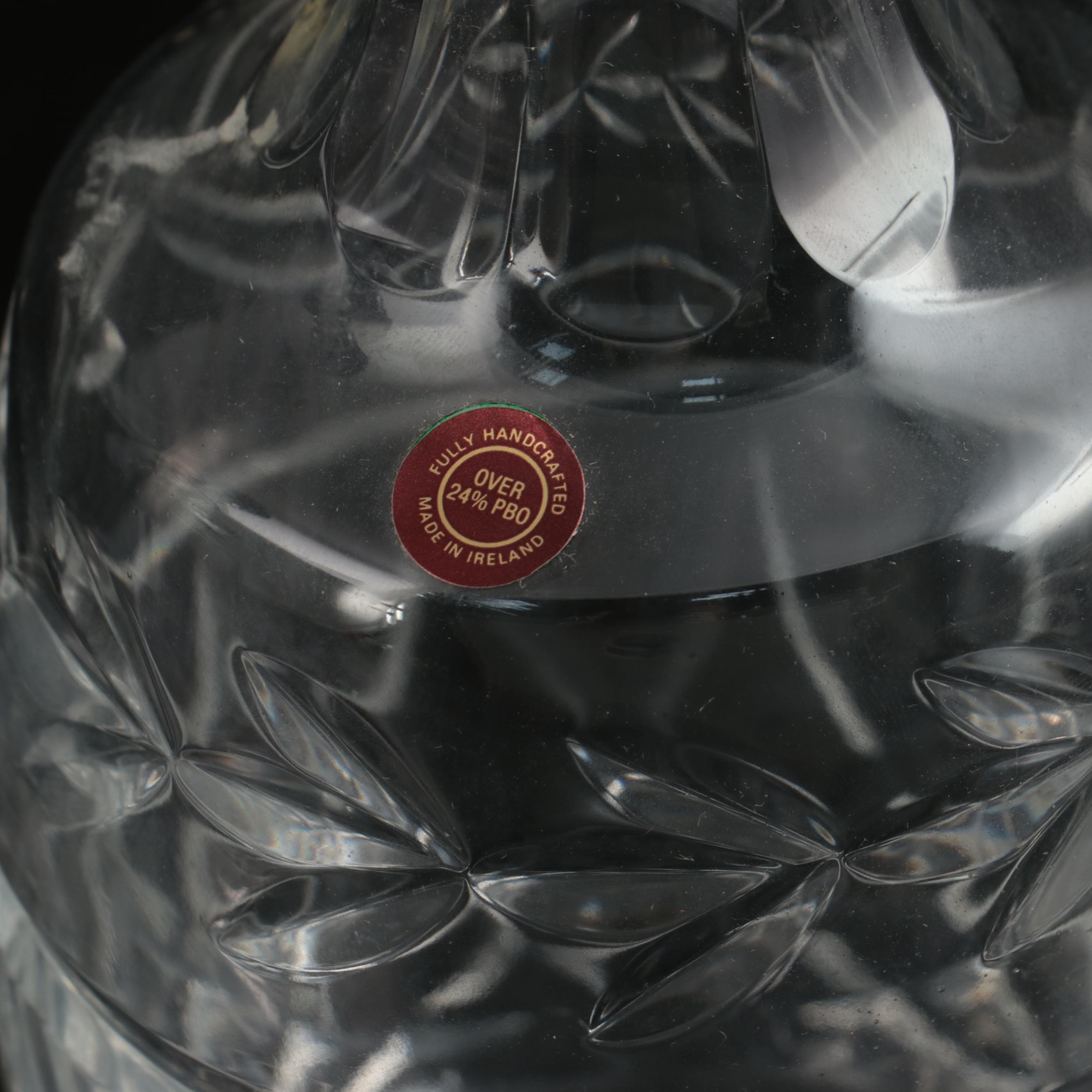 Samobor "Illusions" Crystal Decanter with Other Crystal Decanters