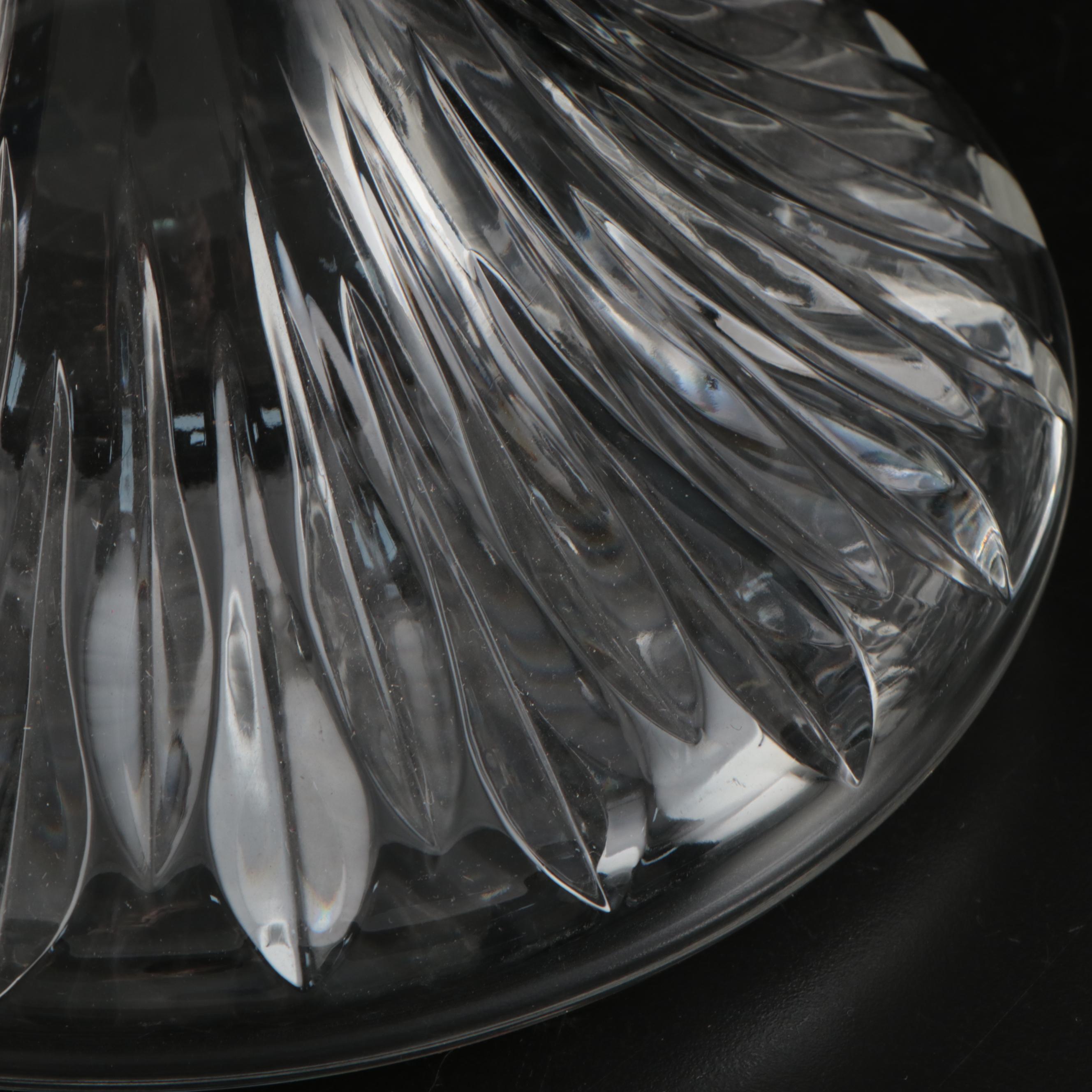 Samobor "Illusions" Crystal Decanter with Other Crystal Decanters