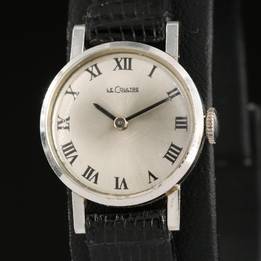 14K LeCoultre Stem Wind Wristwatch