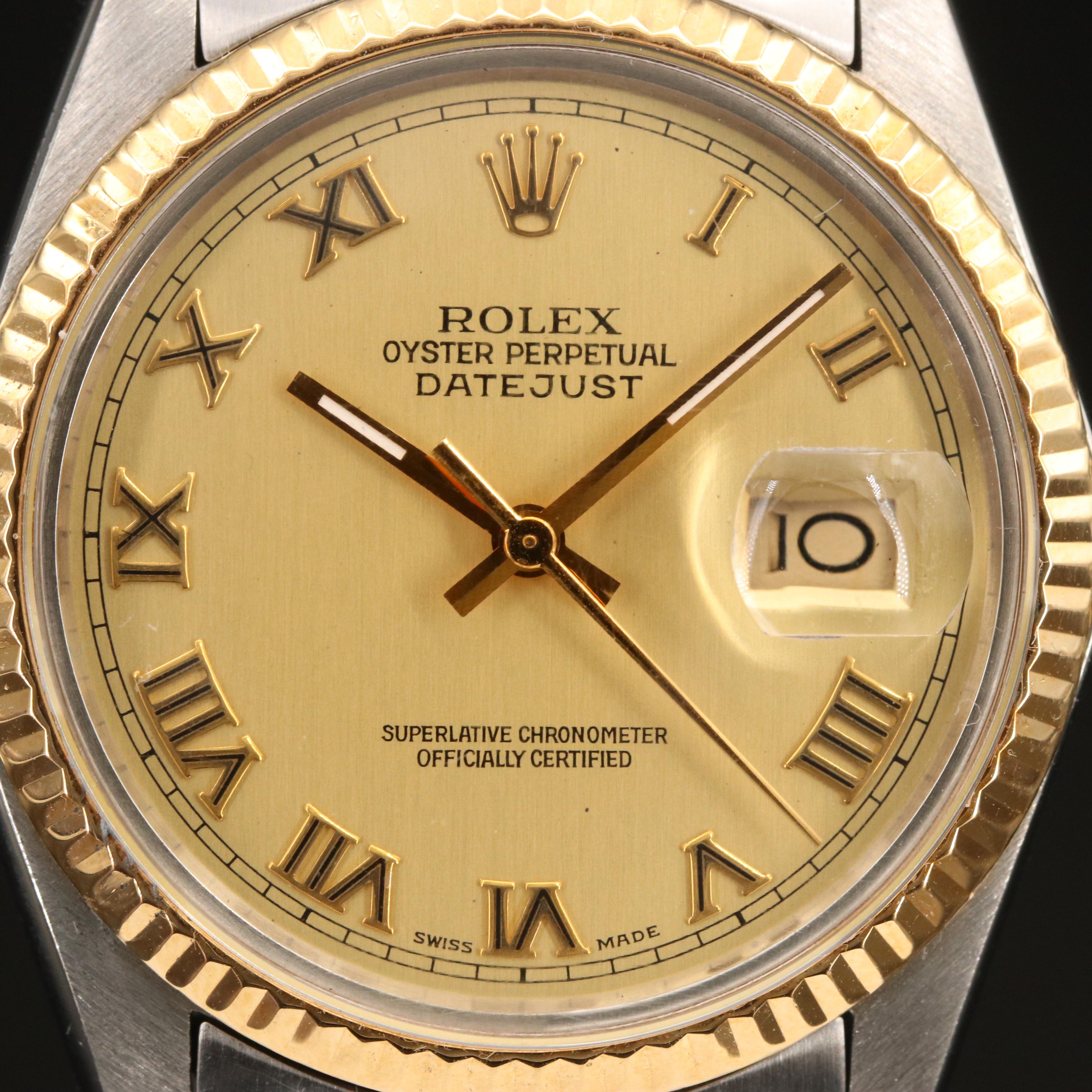 1984 Rolex Oyster Perpetual Datejust Watch