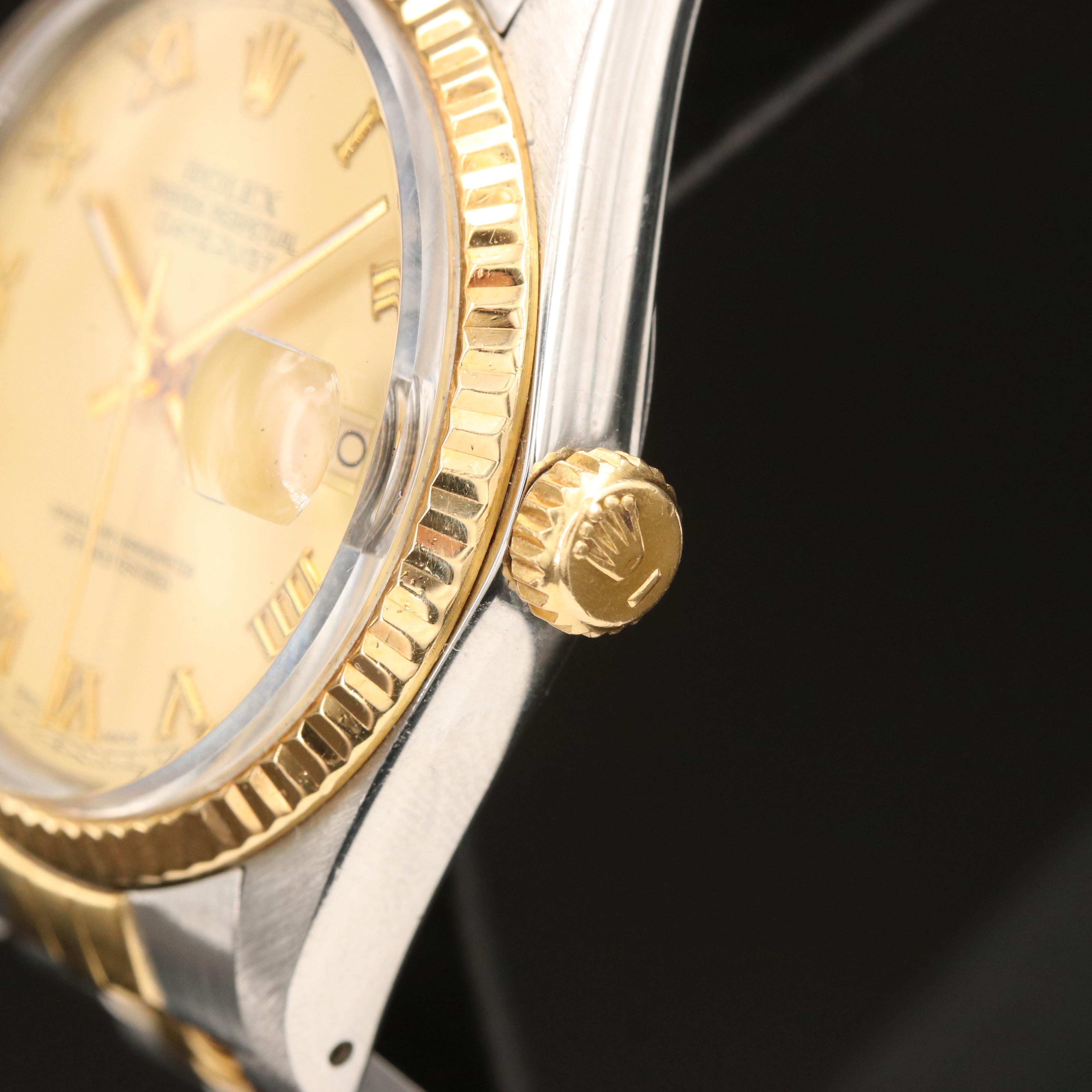 1984 Rolex Oyster Perpetual Datejust Watch