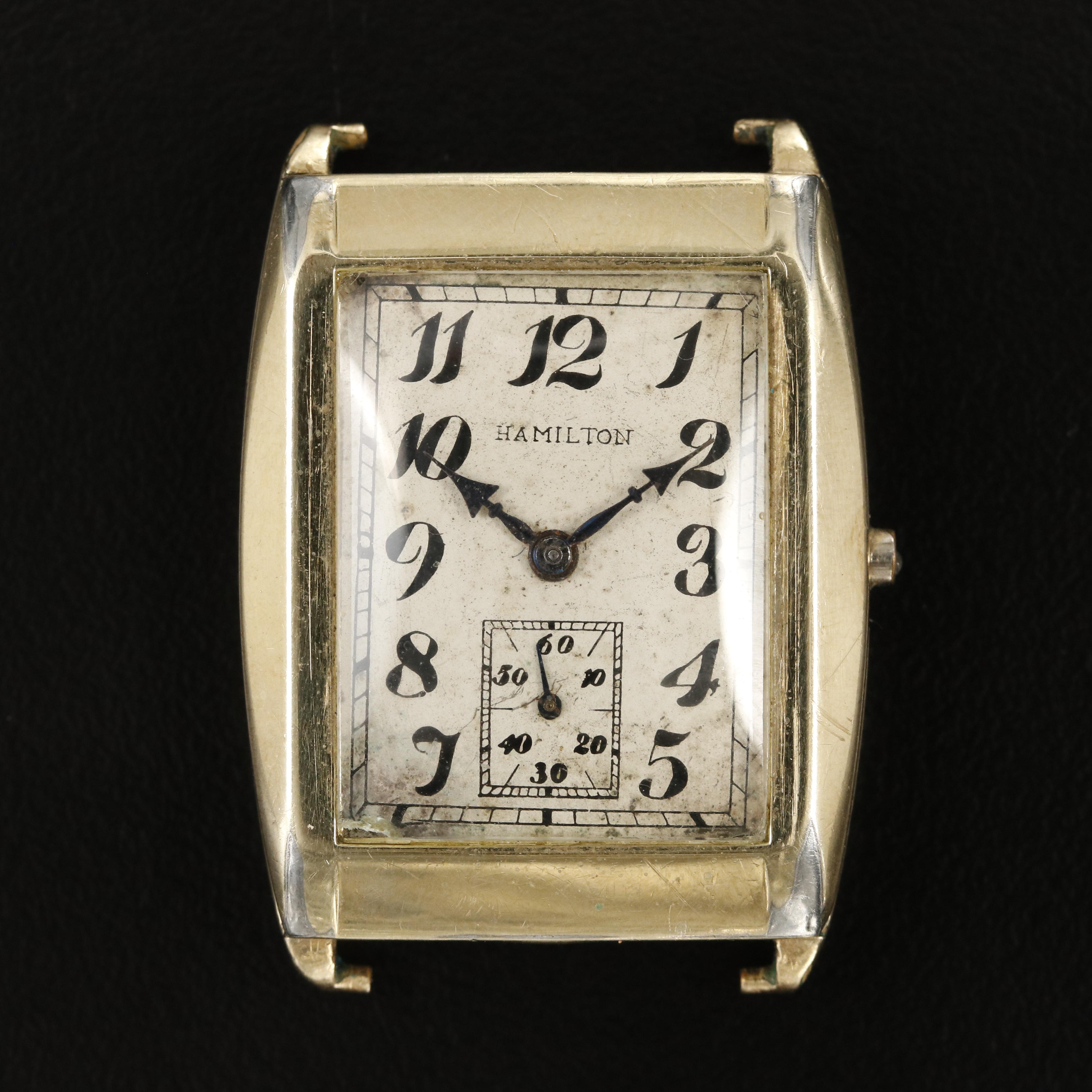 1930 Vintage Hamilton Stem Wind Watch