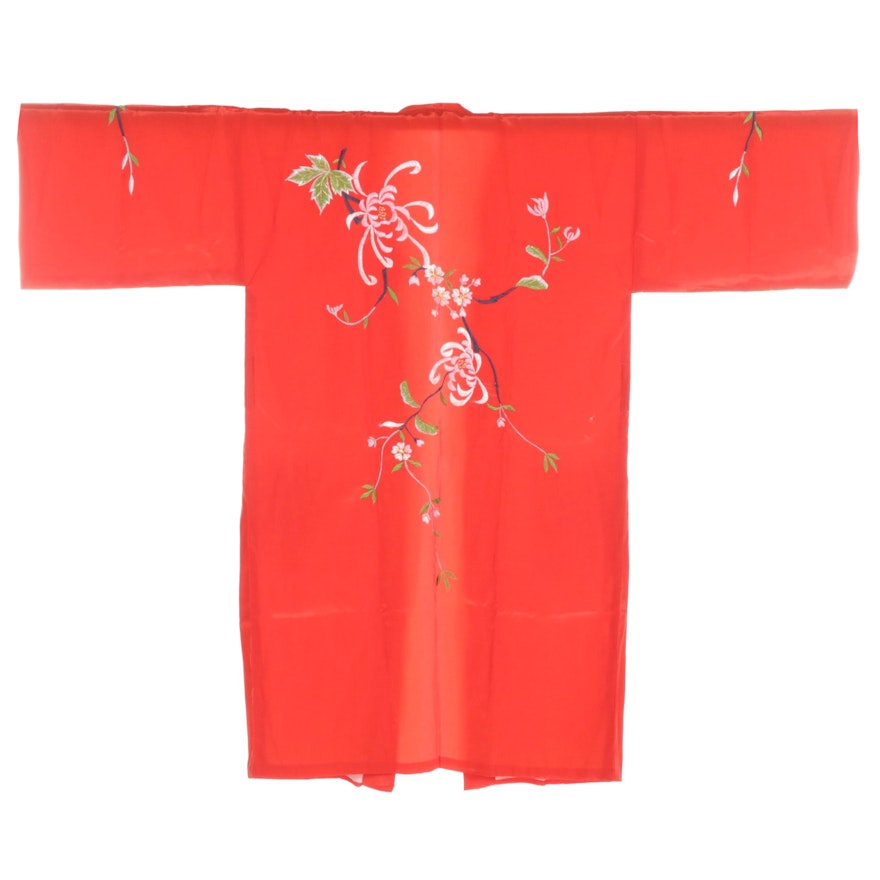 Children’s Japanese Embroidered Kimono