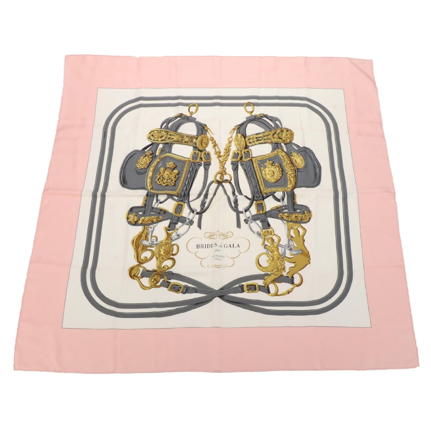 Hermès "Brides de Gala" Silk Twill Scarf