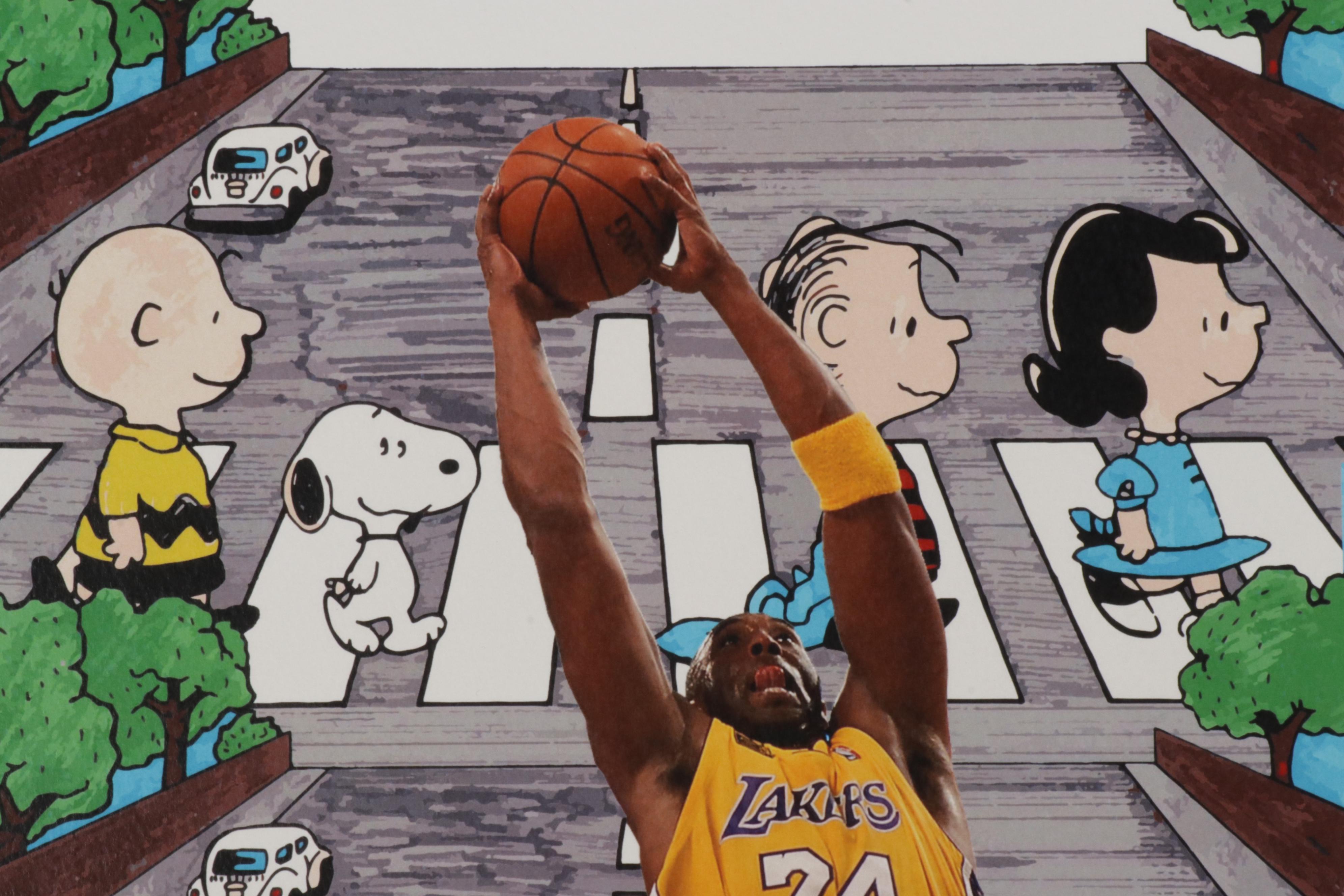 Death NYC Pop Art Graphic Prints Featuring Queen Elizabeth and Kobe Bryant, 2020