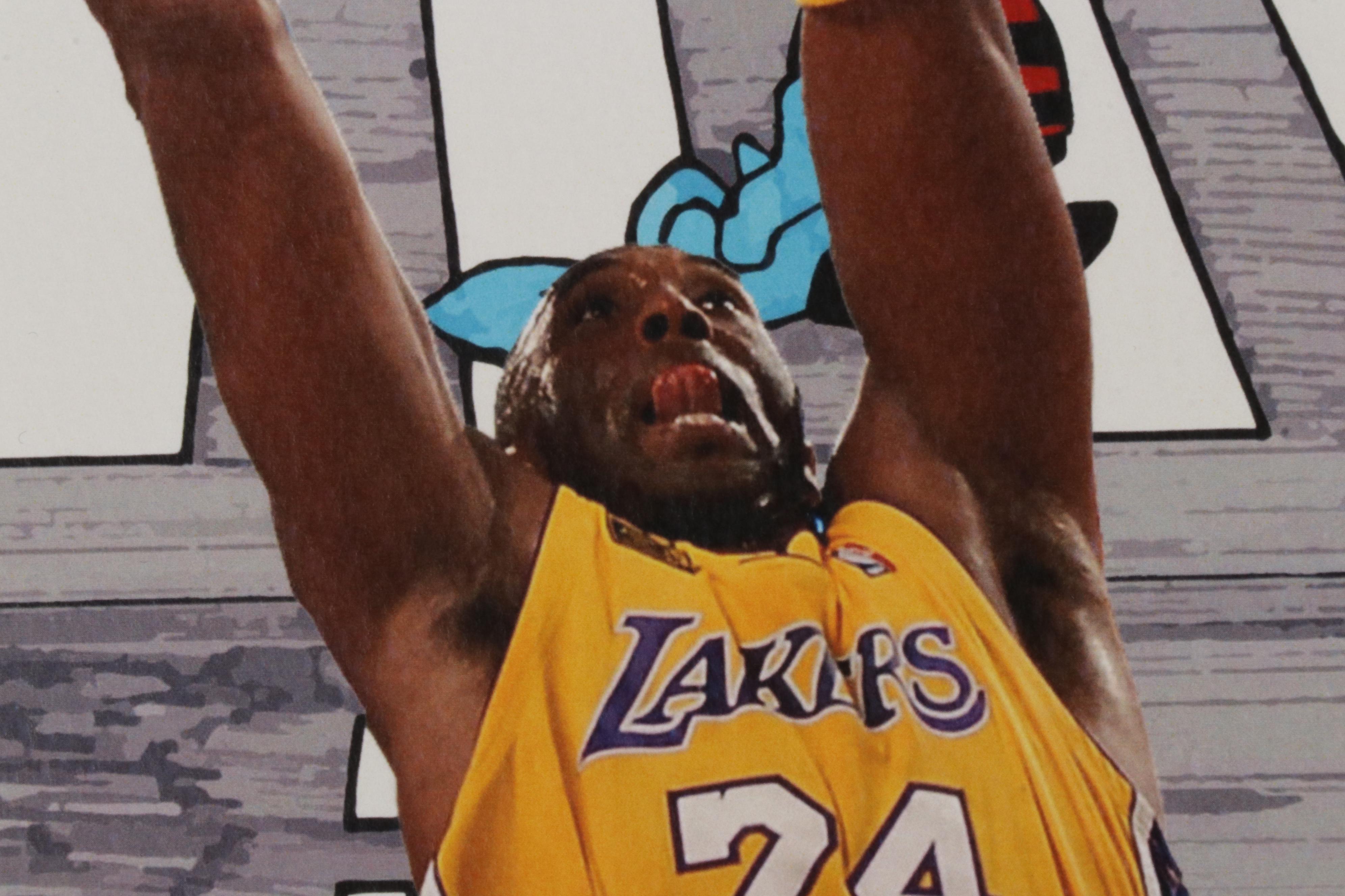 Death NYC Pop Art Graphic Prints Featuring Queen Elizabeth and Kobe Bryant, 2020