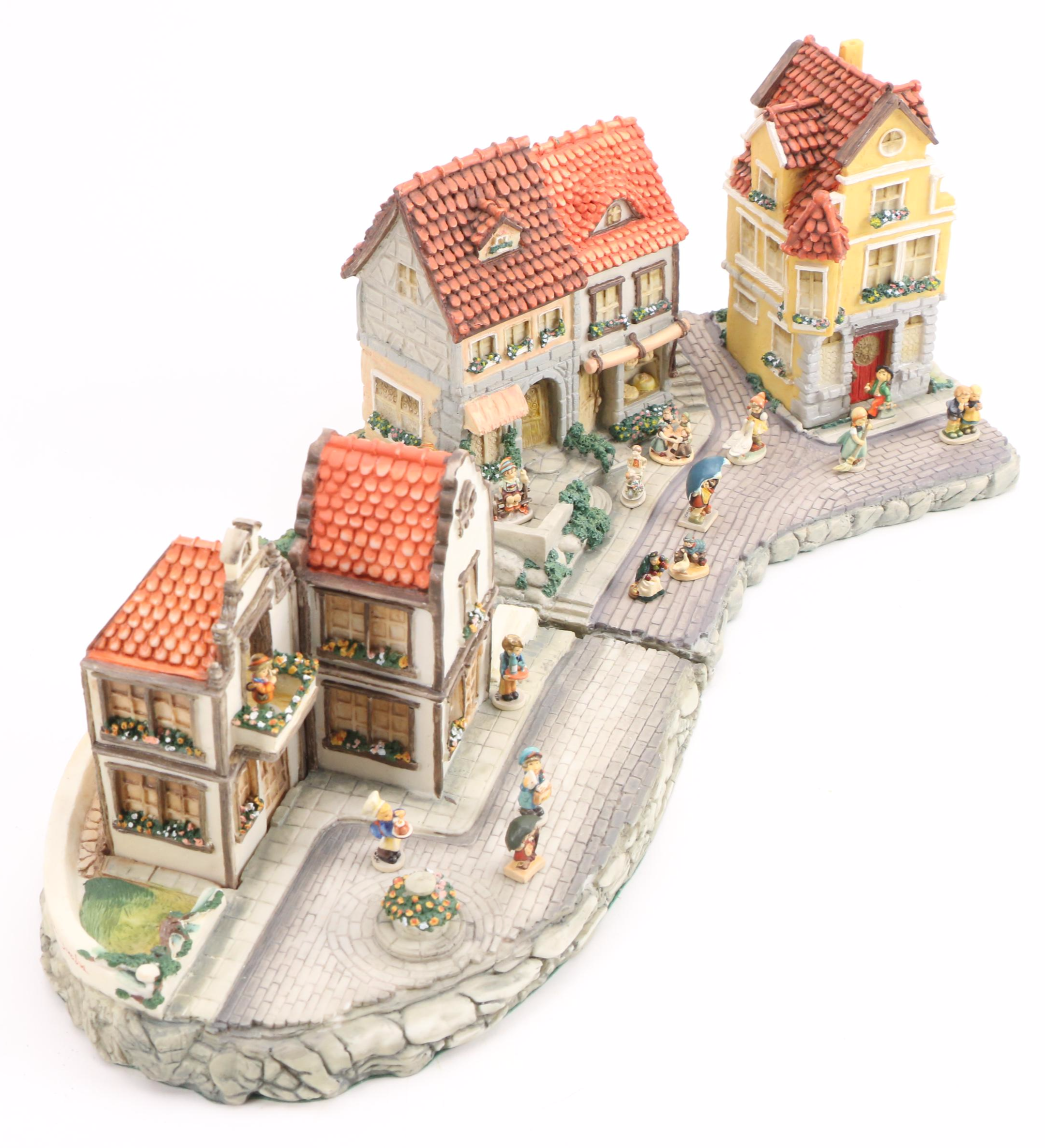 R. Olszewski for Goebel "KinderWay Bavarian Village" Miniature Displays