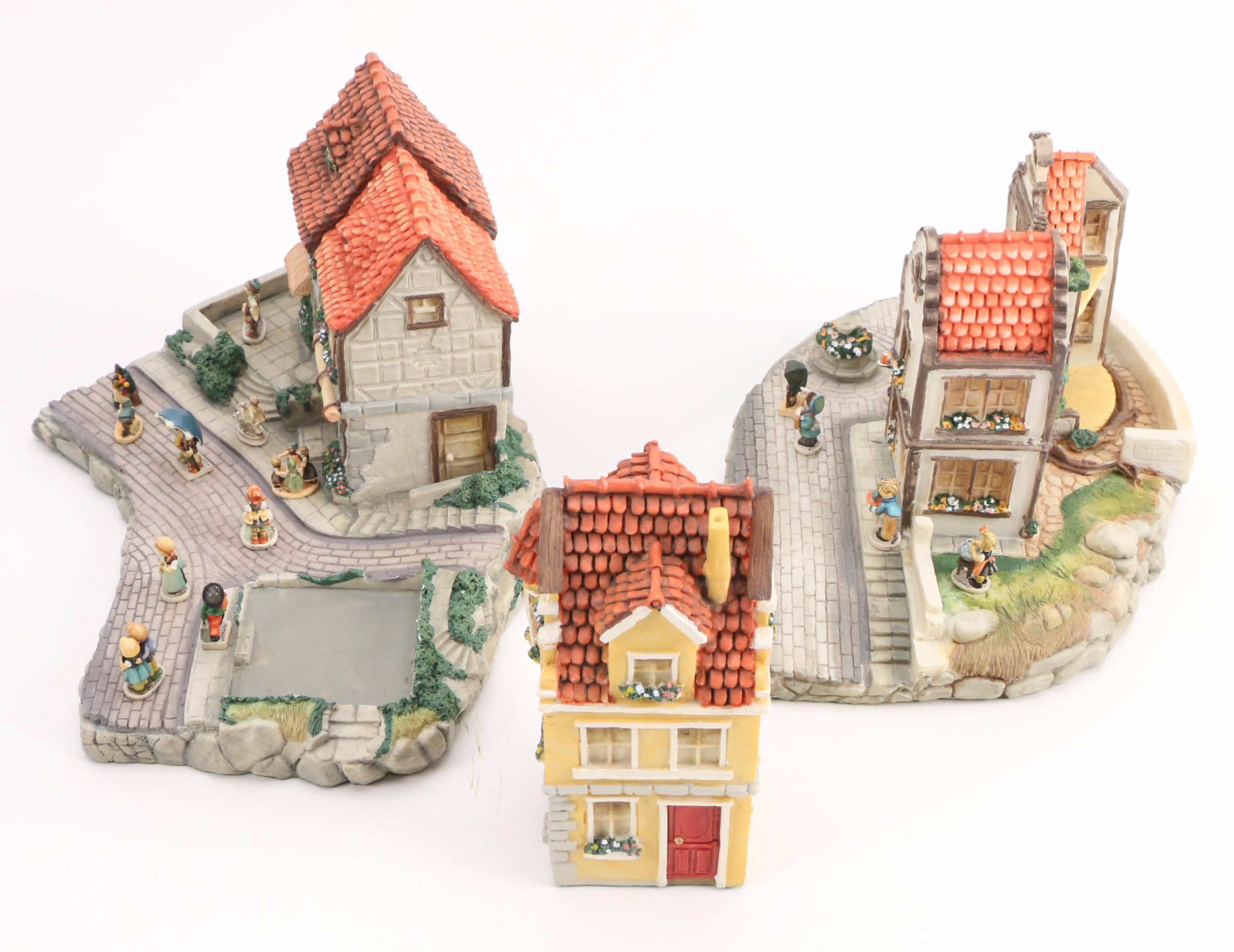 R. Olszewski for Goebel "KinderWay Bavarian Village" Miniature Displays
