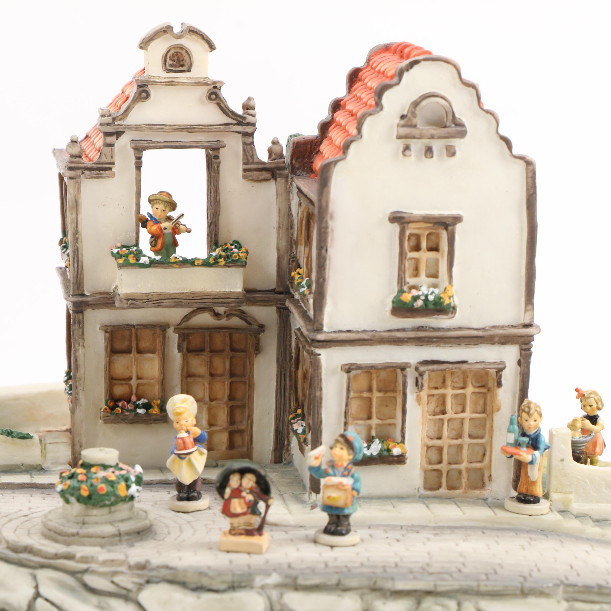R. Olszewski for Goebel "KinderWay Bavarian Village" Miniature Displays