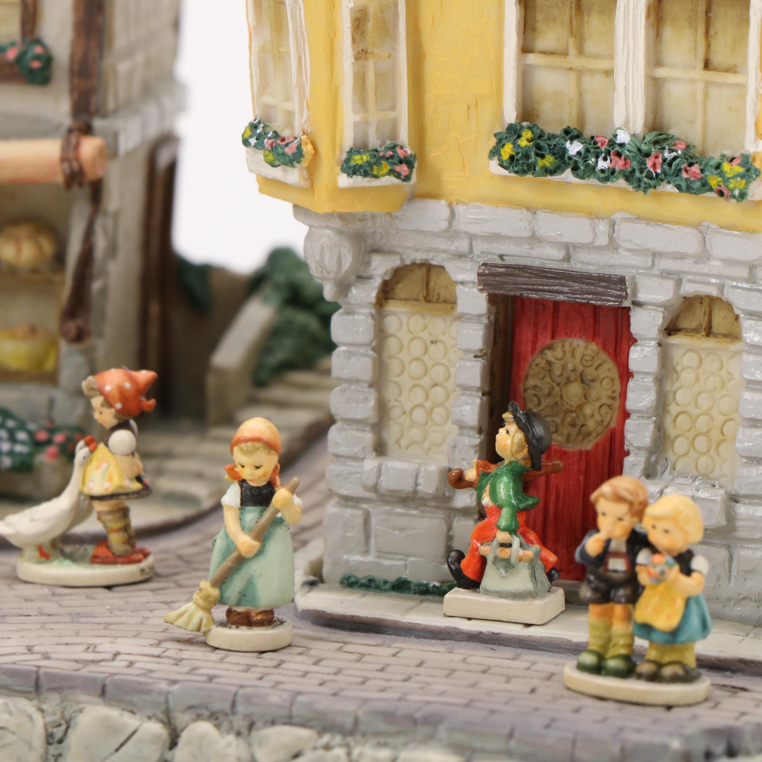 R. Olszewski for Goebel "KinderWay Bavarian Village" Miniature Displays