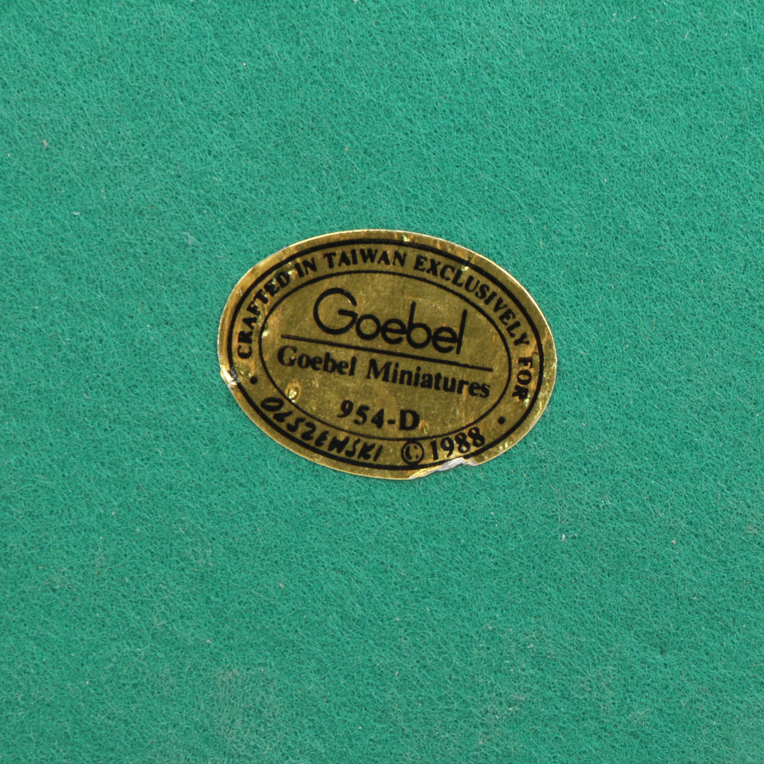 R. Olszewski for Goebel "KinderWay Bavarian Village" Miniature Displays