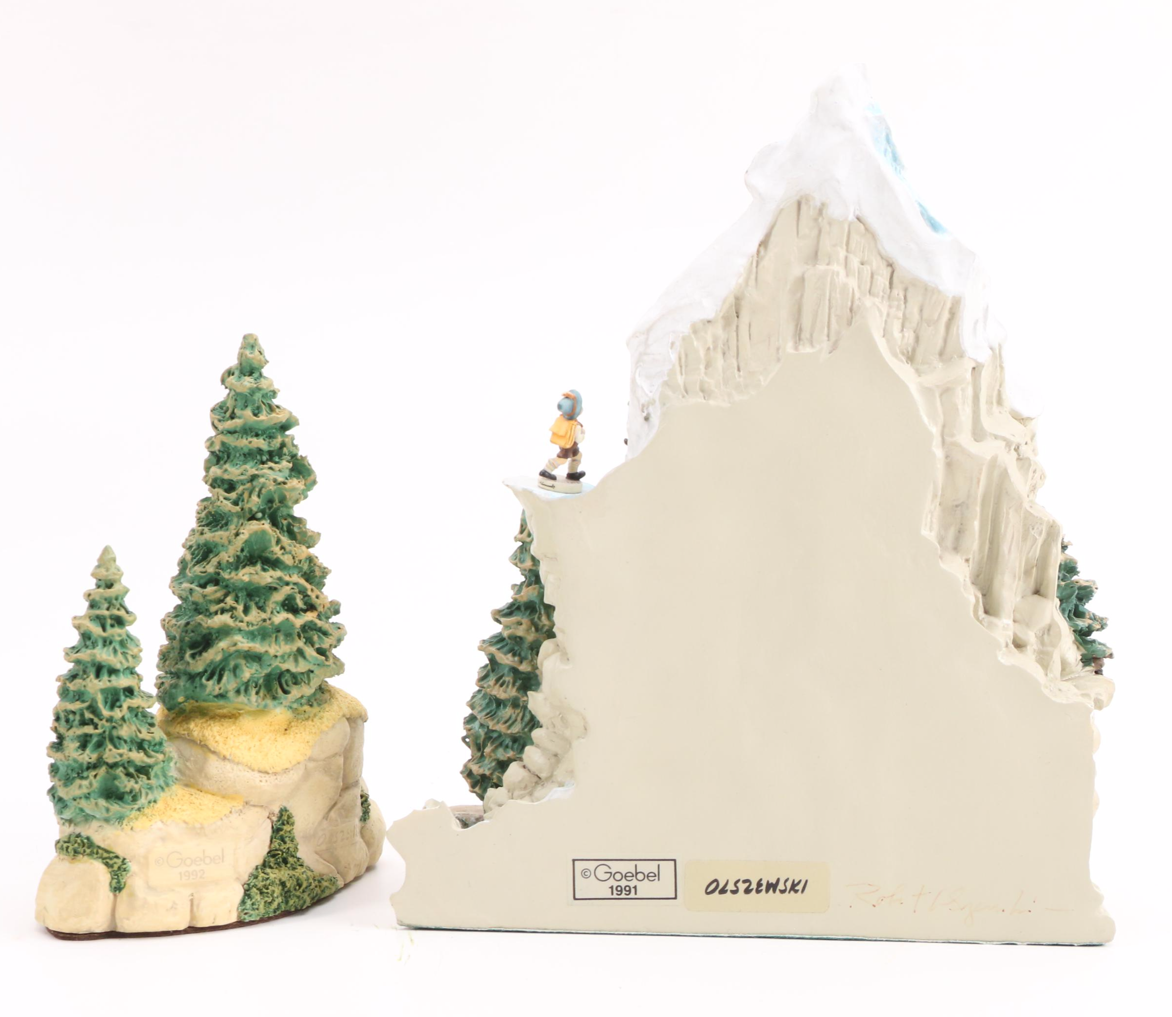 R. Olszewski for Goebel "KinderWay Bavarian Village" Miniature Displays