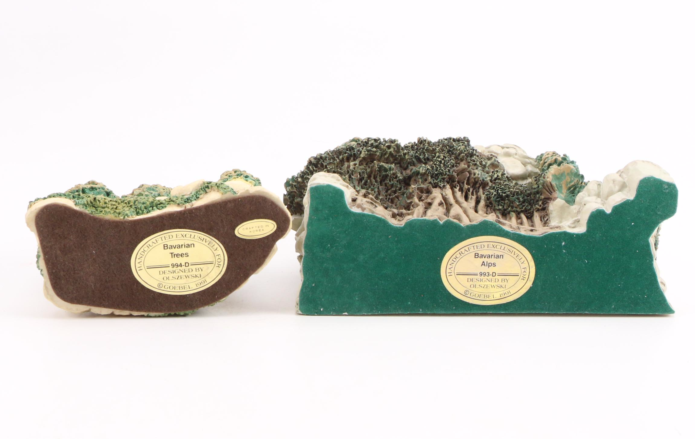 R. Olszewski for Goebel "KinderWay Bavarian Village" Miniature Displays