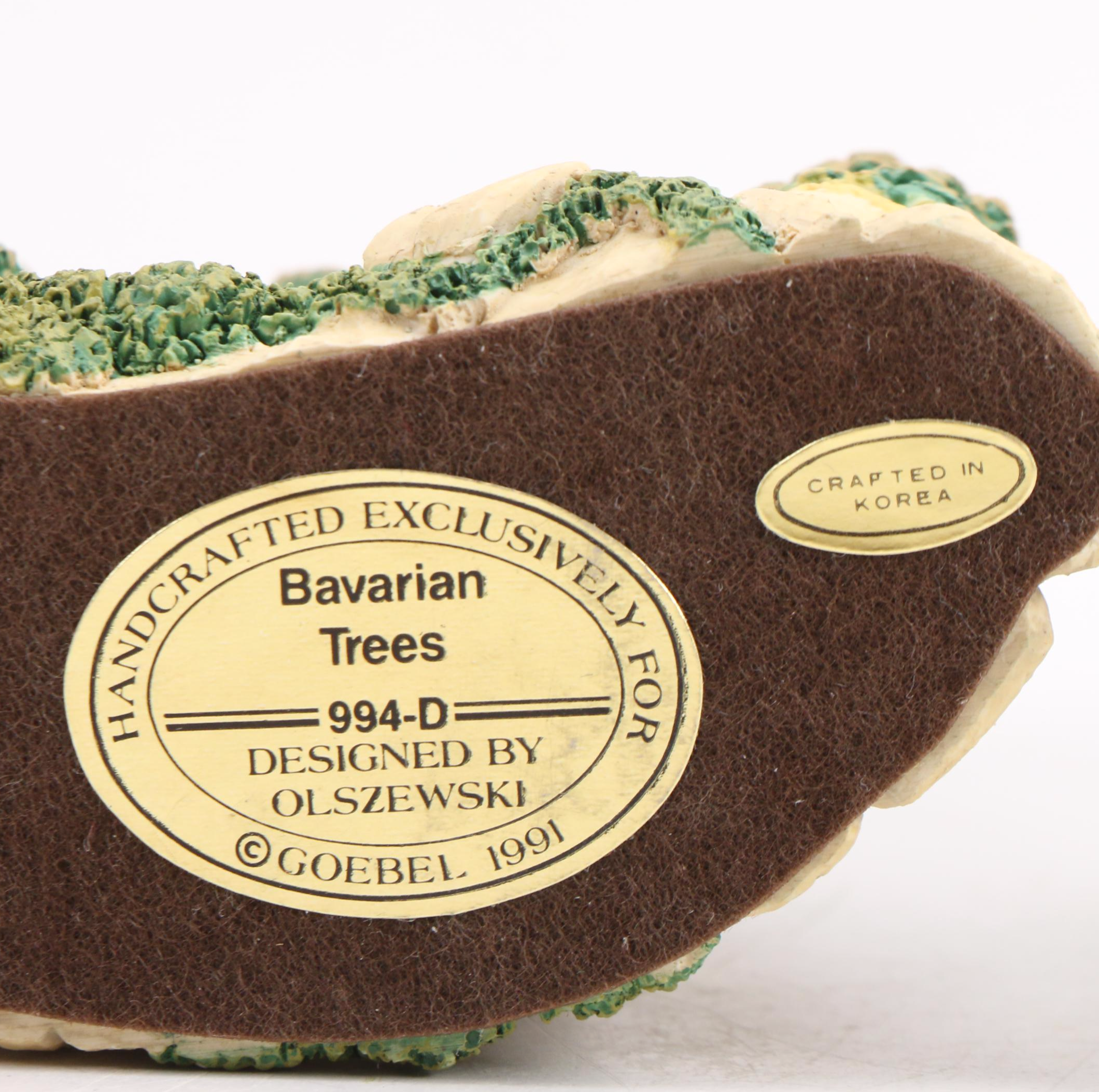 R. Olszewski for Goebel "KinderWay Bavarian Village" Miniature Displays