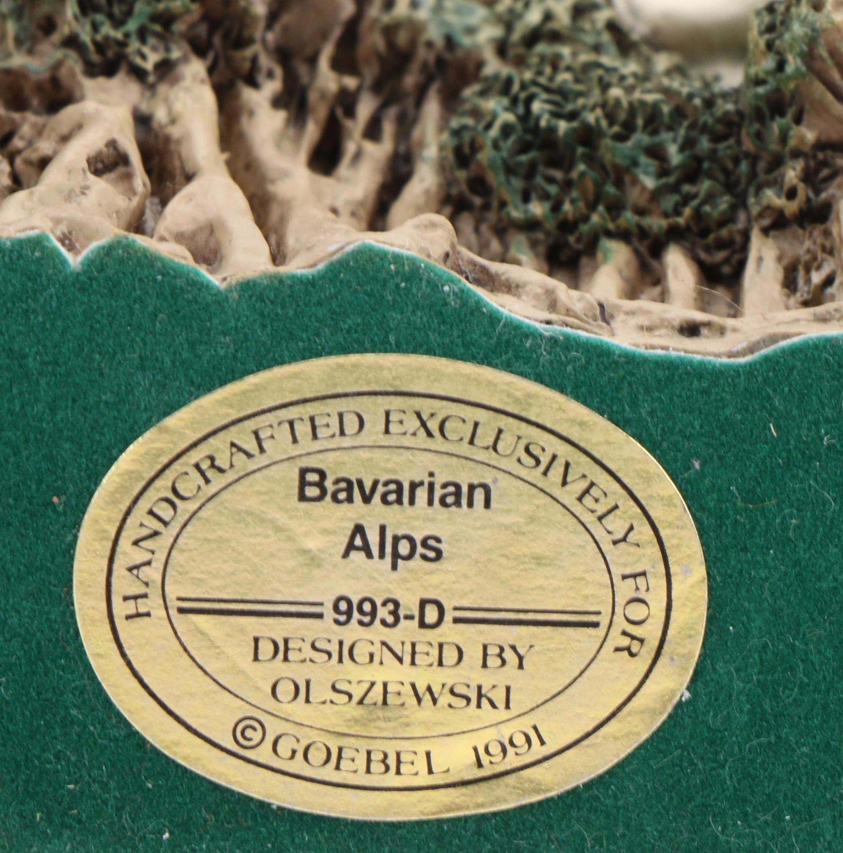 R. Olszewski for Goebel "KinderWay Bavarian Village" Miniature Displays