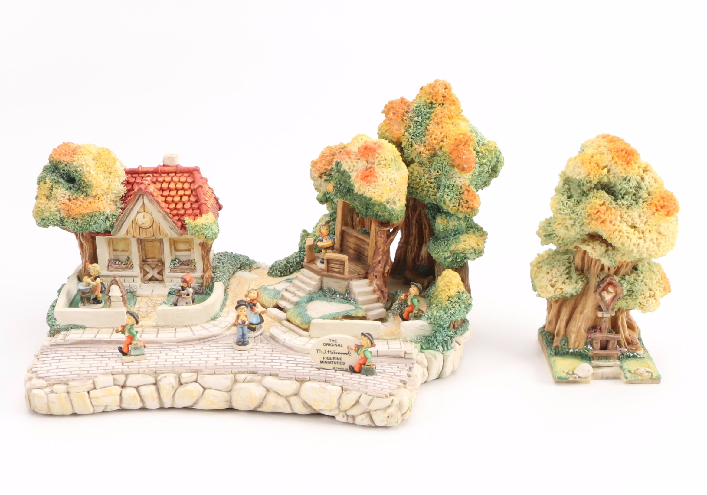 R. Olszewski for Goebel "KinderWay Bavarian Village" Miniature Displays