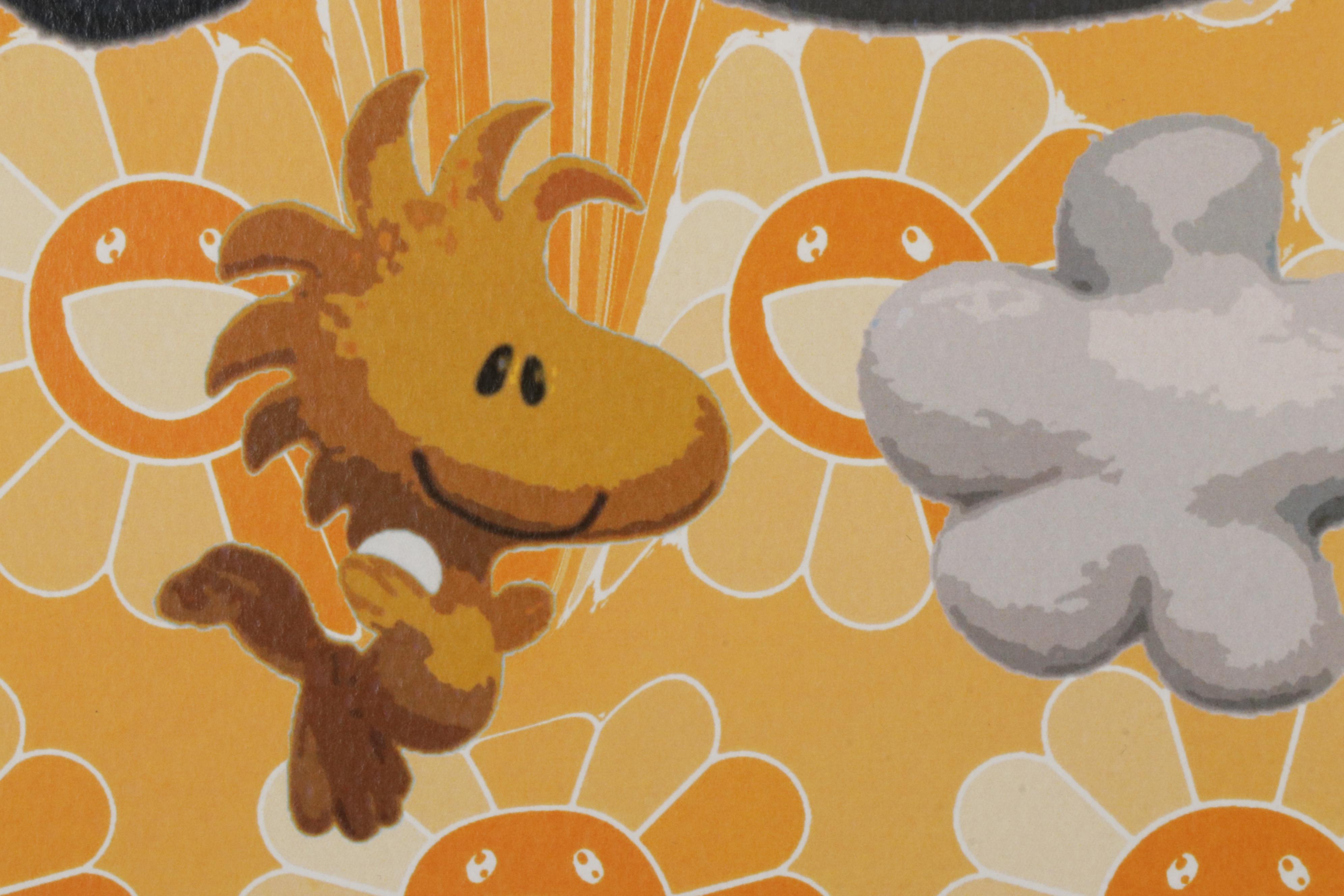 Death NYC Pop Art Graphic Prints Featuring Snoopy and Woodstock, 2020