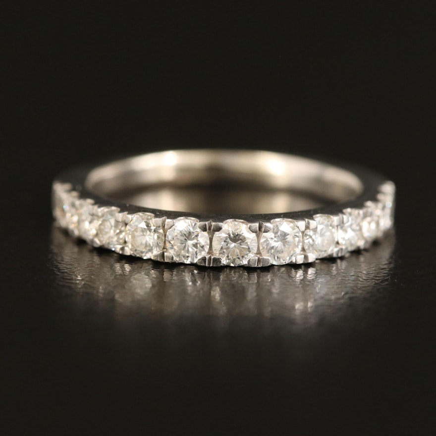 14K 0.75 CTW Lab Grown Diamond Band