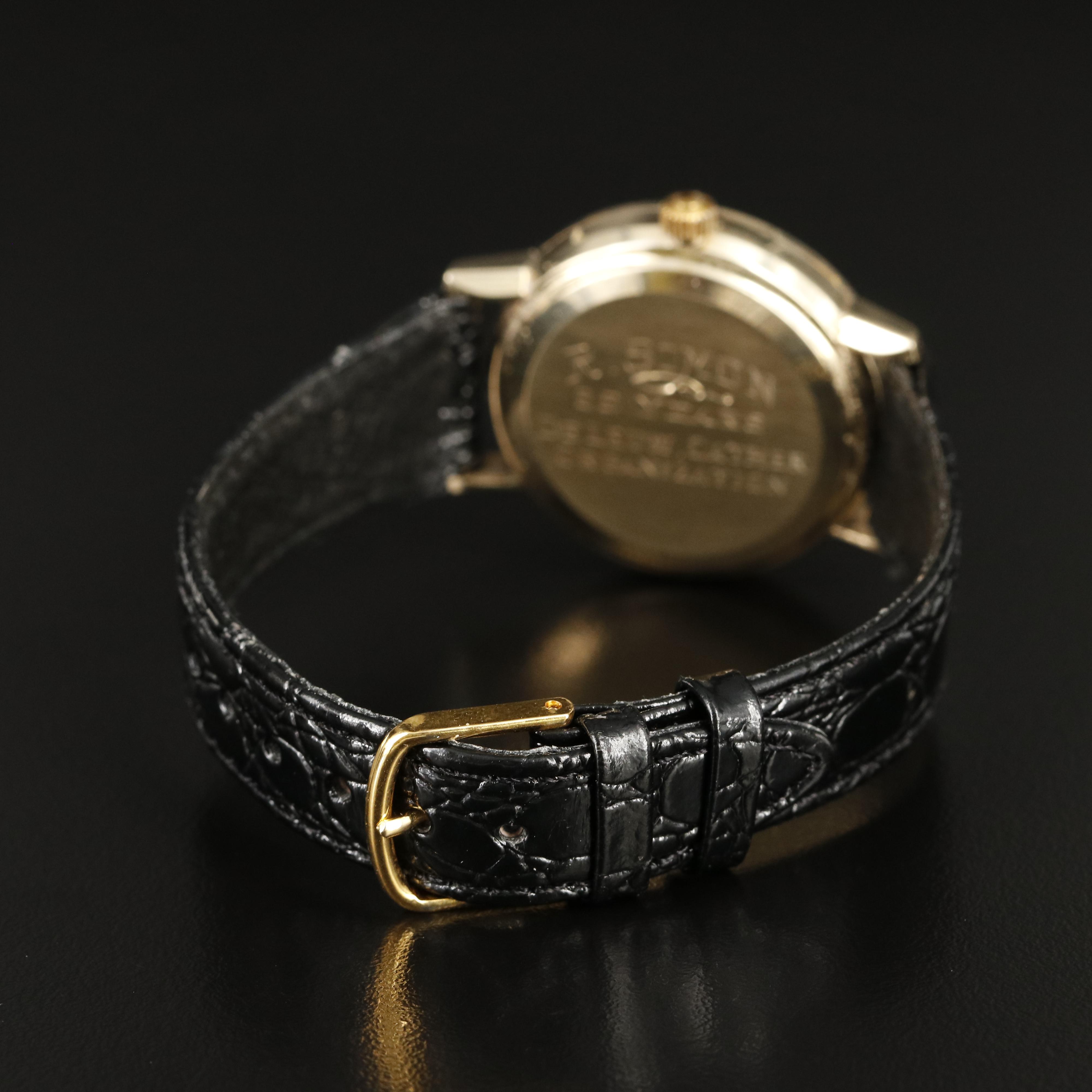 1975 Omega Seamaster DeVille 14K Gold Watch