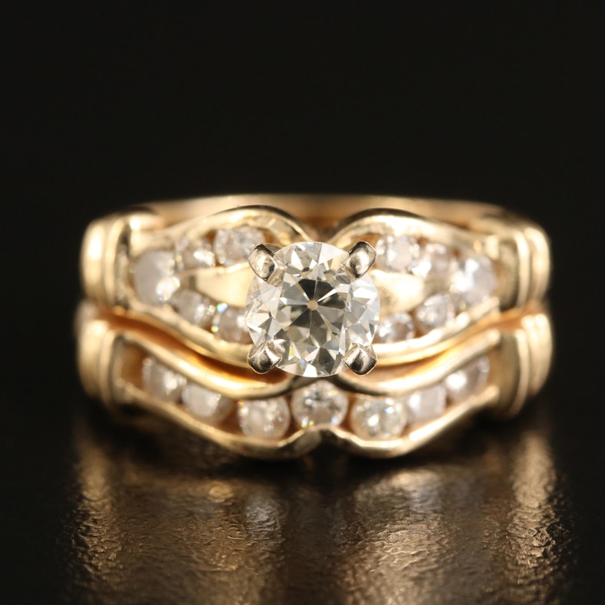 14K 1.31 CTW Diamond Ring