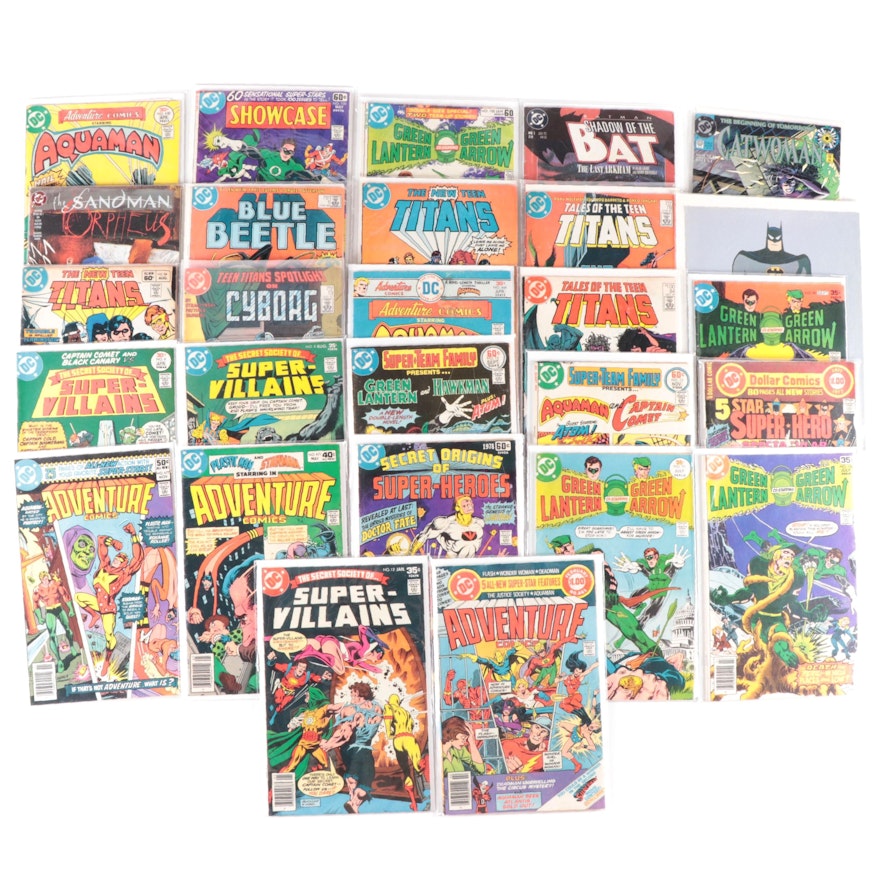 Bronze and Modern Age DC Comics "Aquaman", "Adventure Comics" and More
