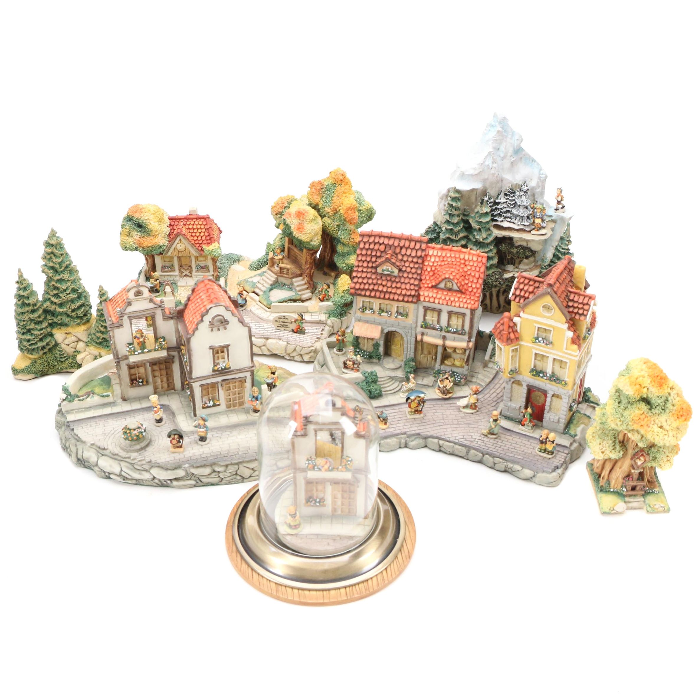 R. Olszewski for Goebel "KinderWay Bavarian Village" Miniature Displays