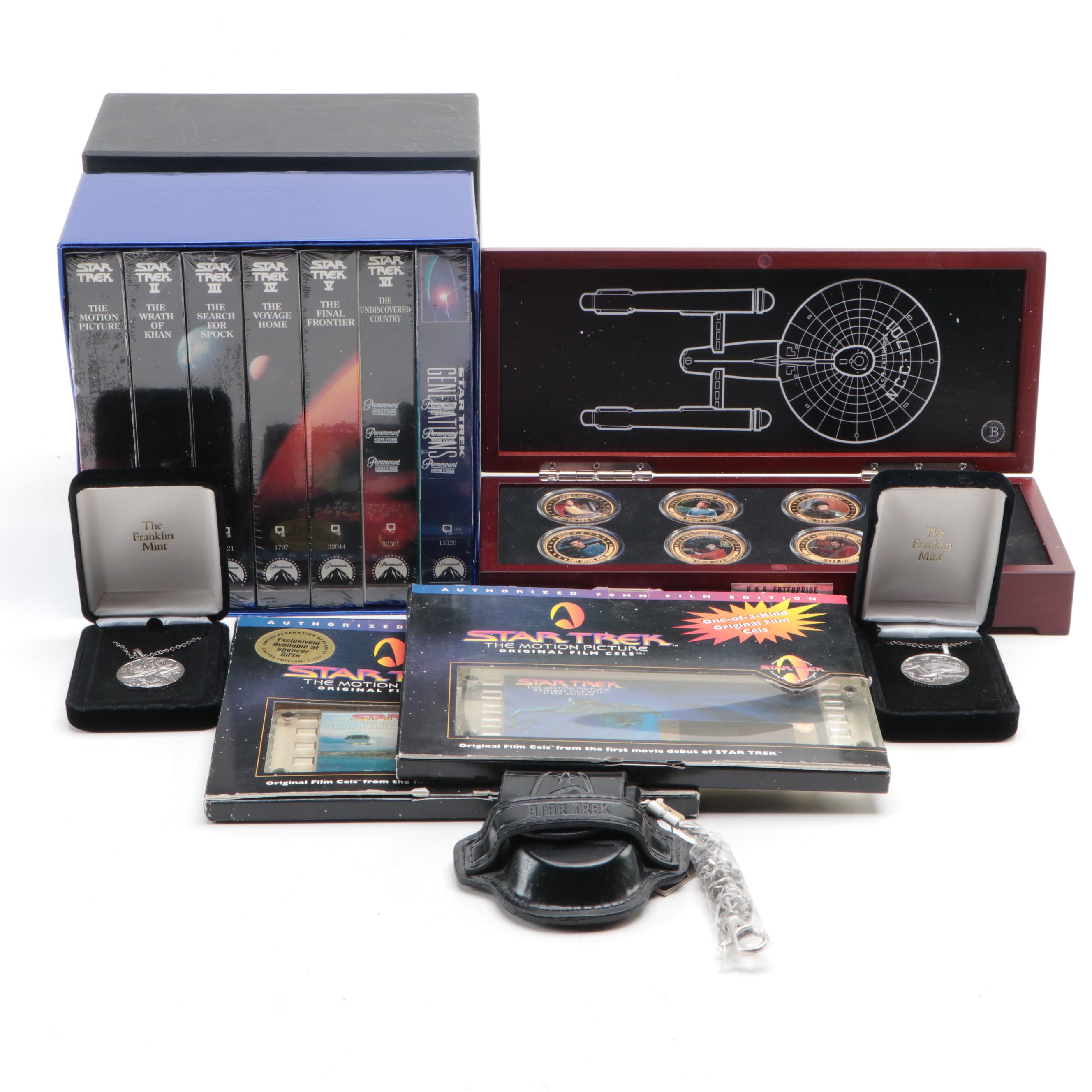 "Star Trek" VHS Collection, U.S.S. Enterprise Gold Proof Collection, and More